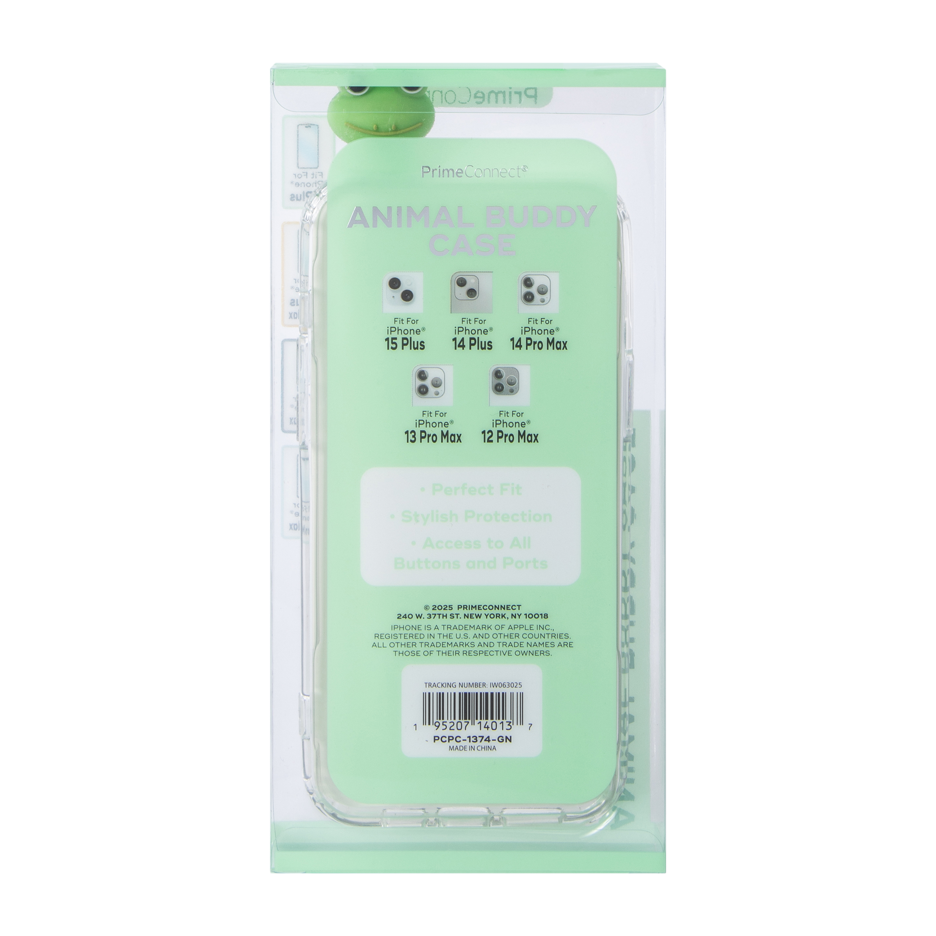 iPhone 15 Plus® Animal Buddy Case