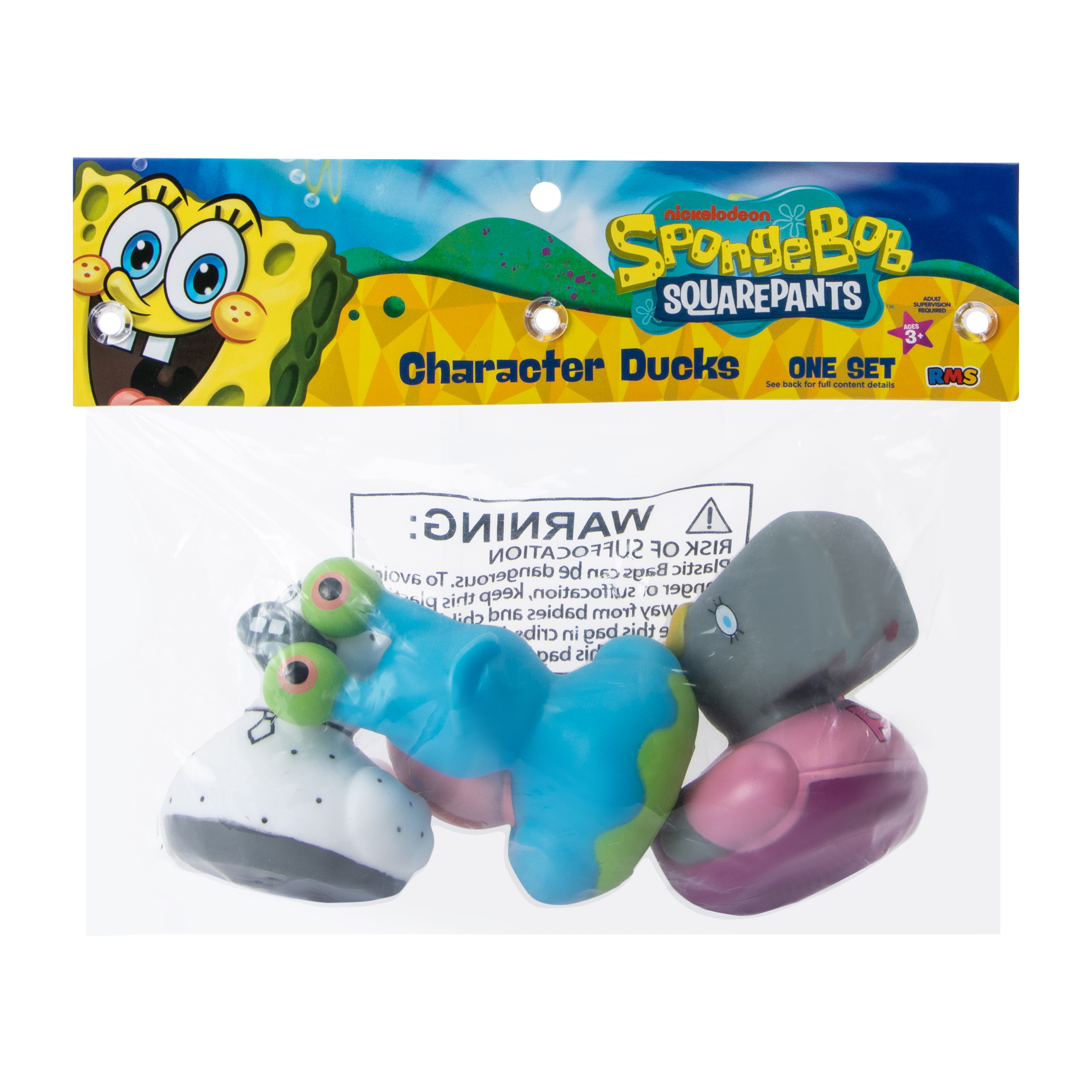 SpongeBob SquarePants™ Character Ducks 3-Pack Set