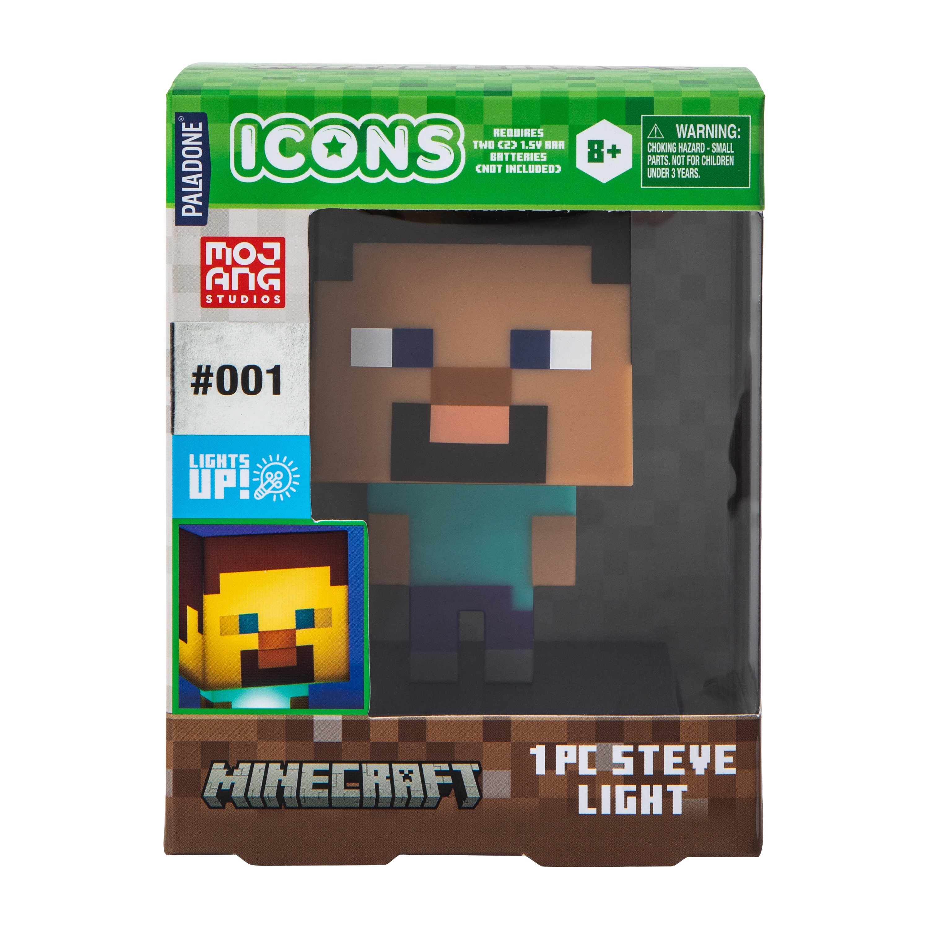 Icons Minecraft Steve Light 1-Piece