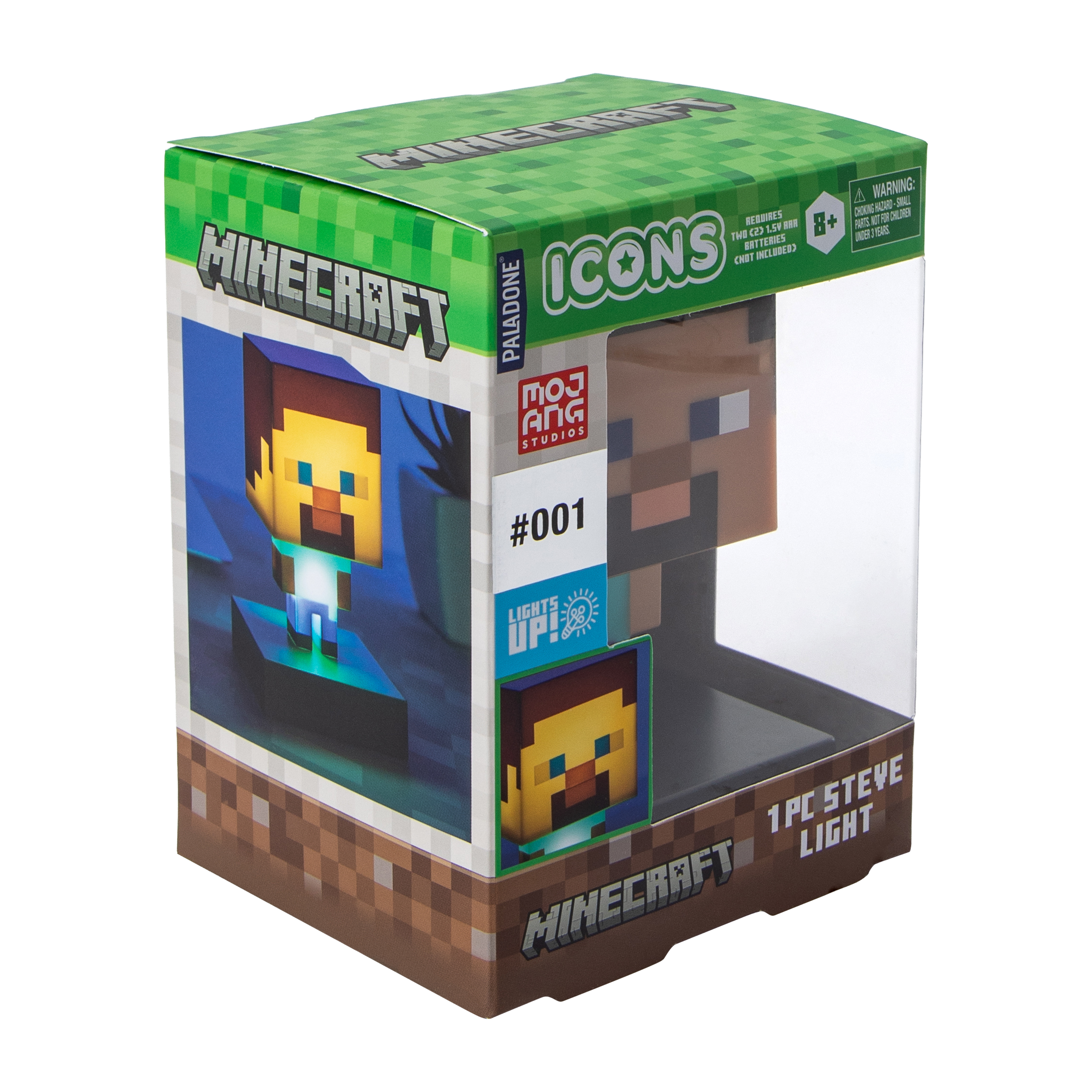 Icons Minecraft Steve Light 1-Piece