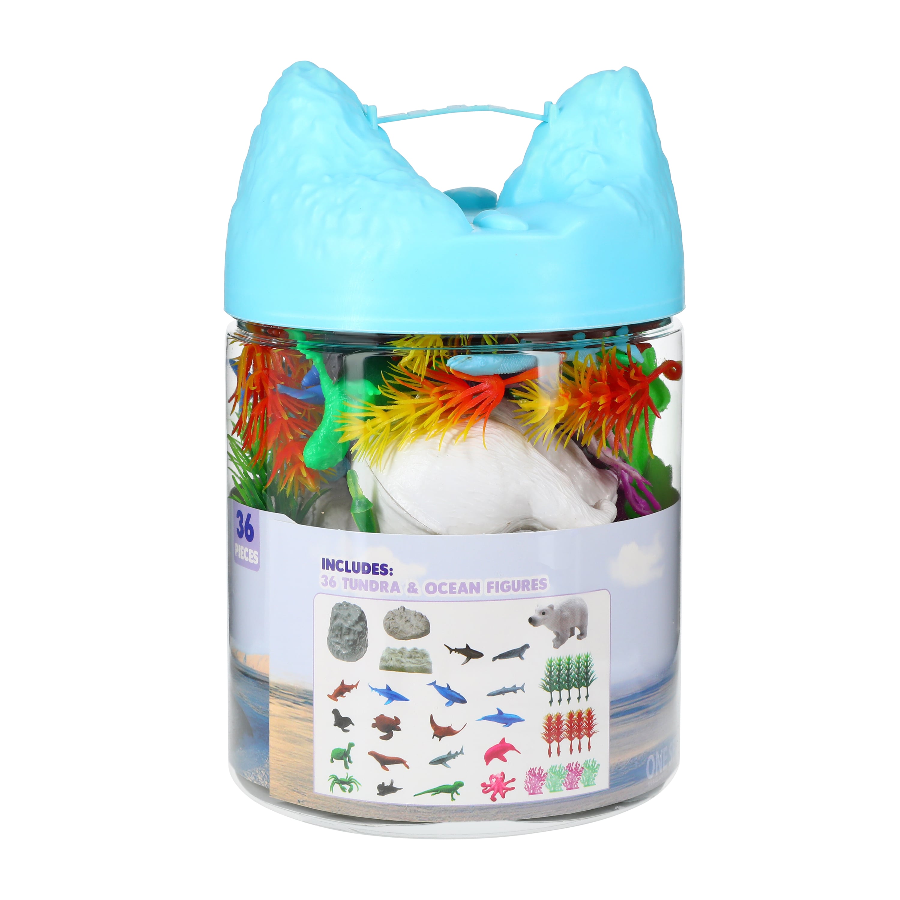 Wildlife Figures Bucket Set | Five Below