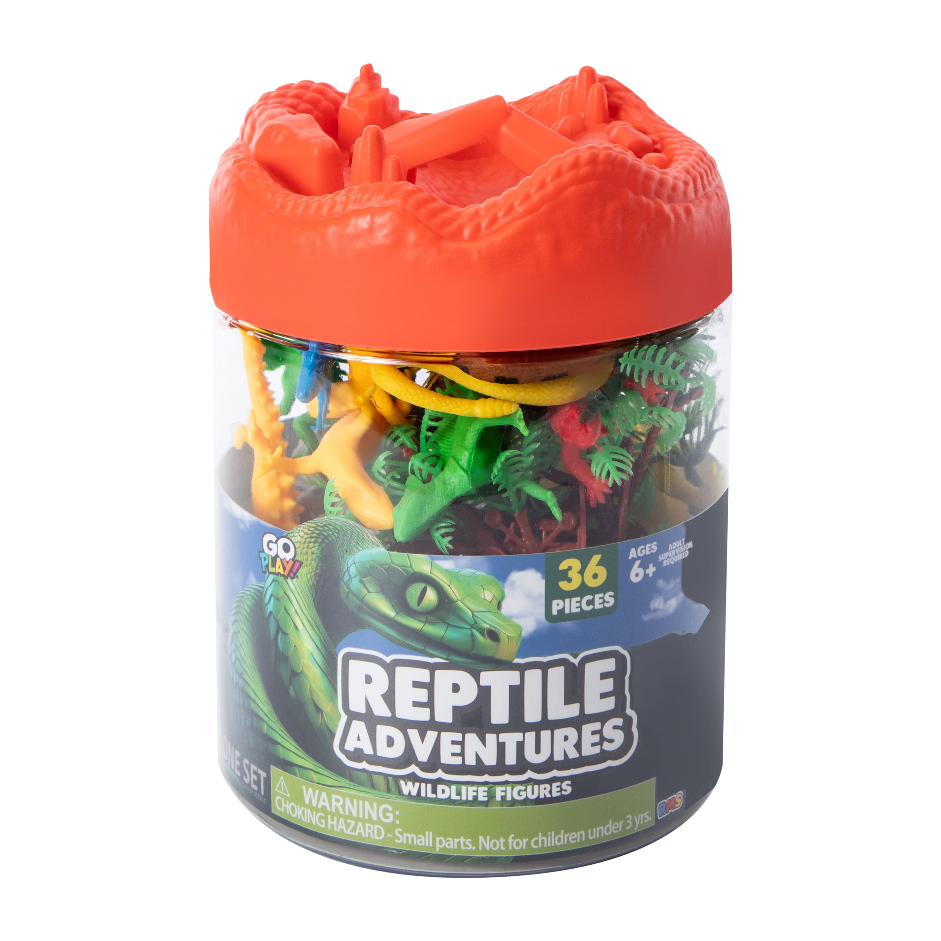 Wildlife Figures Bucket Set | Five Below