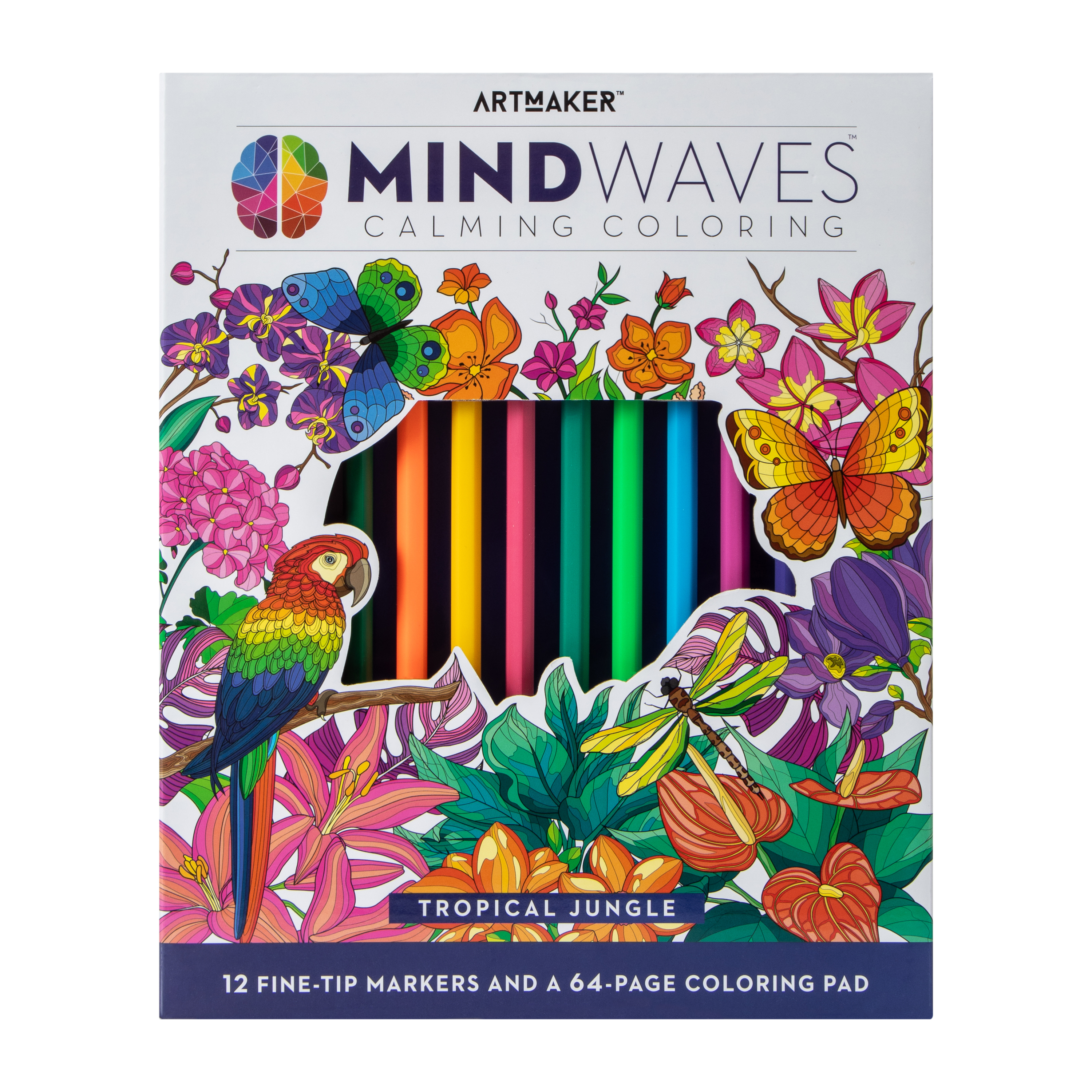 Artmaker™ Botanicals Creative Coloring Kit