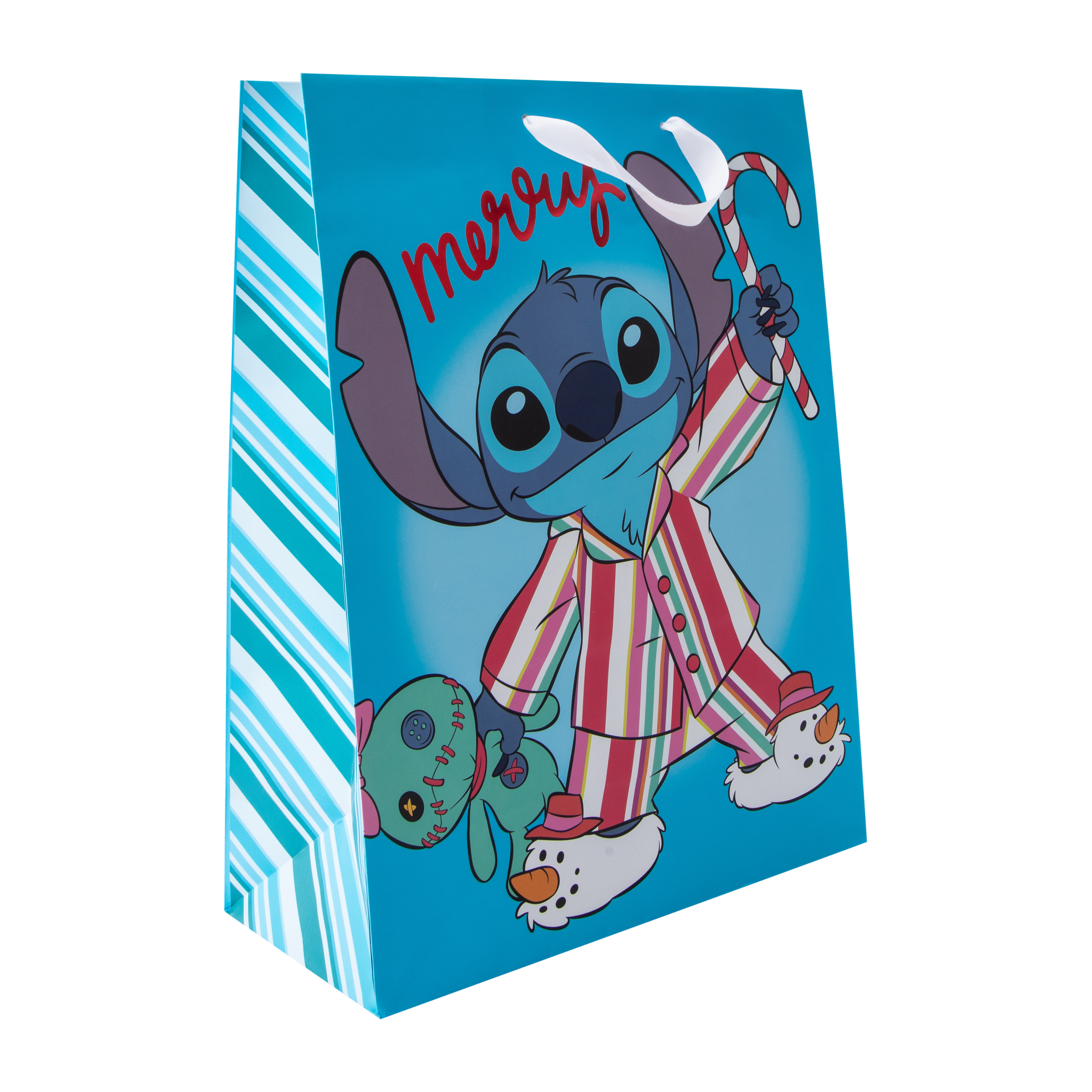 Christmas Disney Stitch Gift Bag