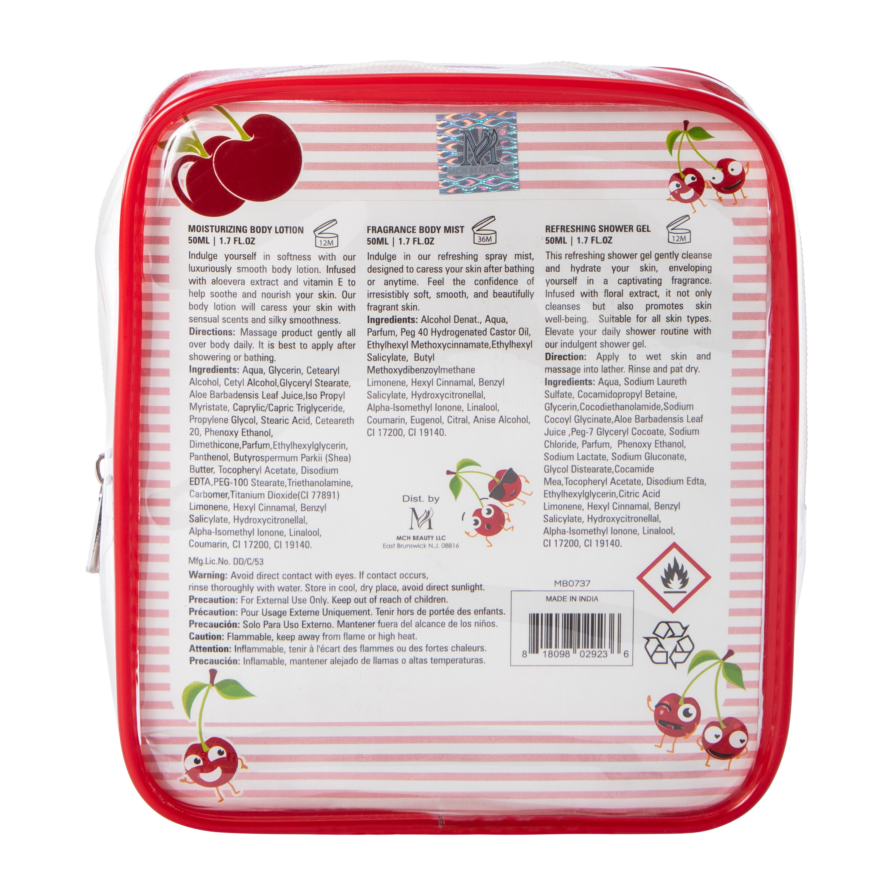 Kimberly Sweet Cherry Pour Femme Gift Set