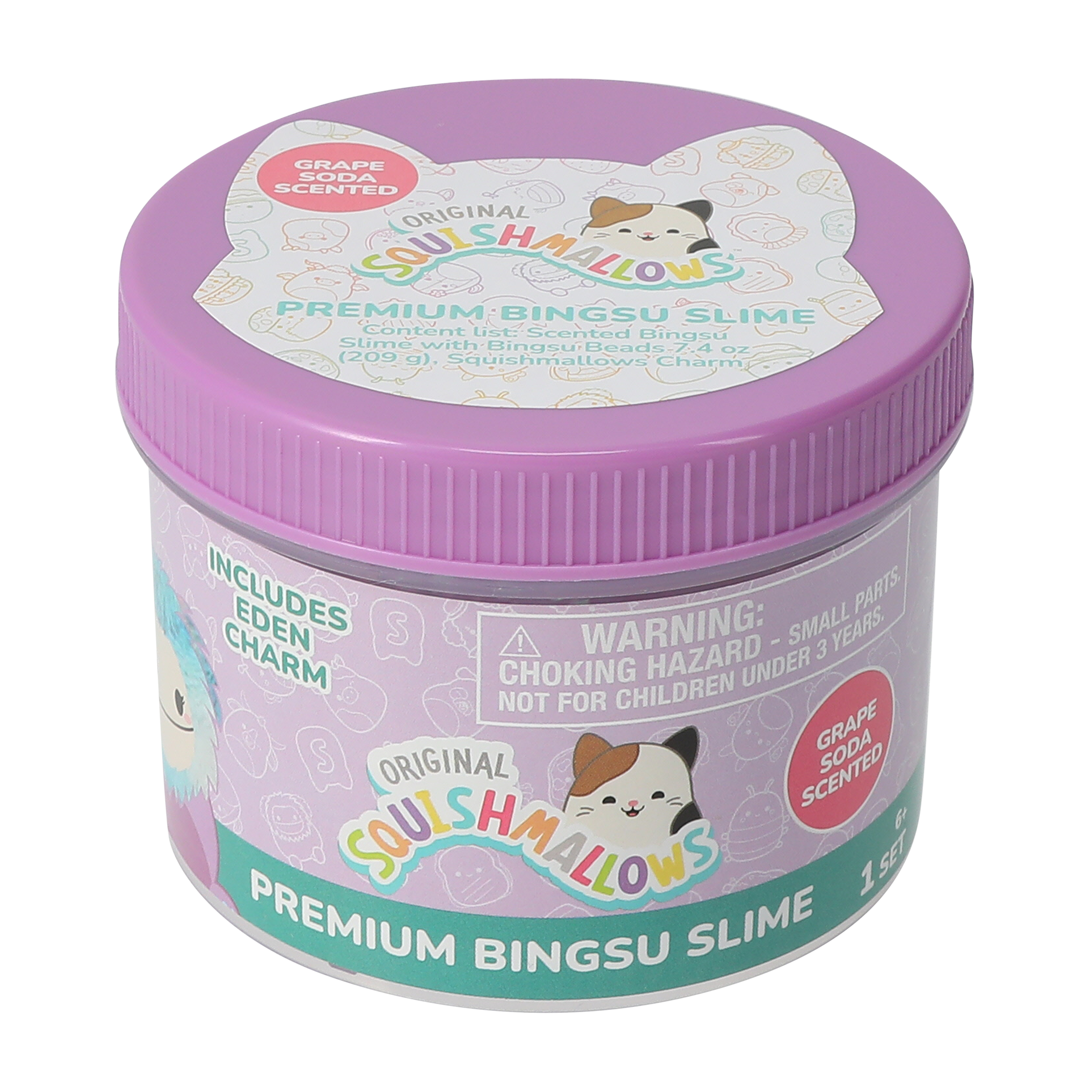 Squishmallows™ Scented Premium Bingu Slime Set