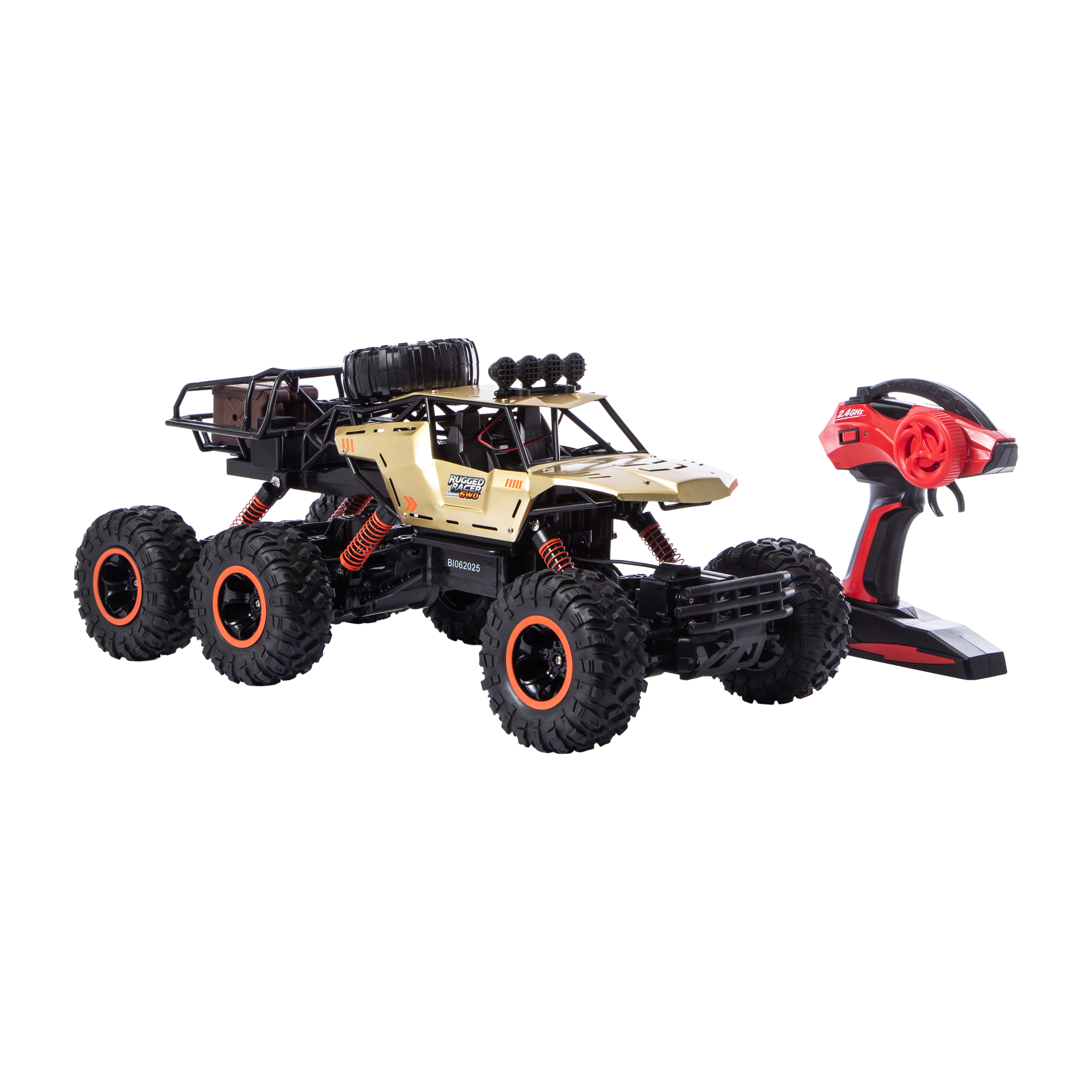 Rugged Racer 6WD Die Cast R/C Monster Truck | Five Below