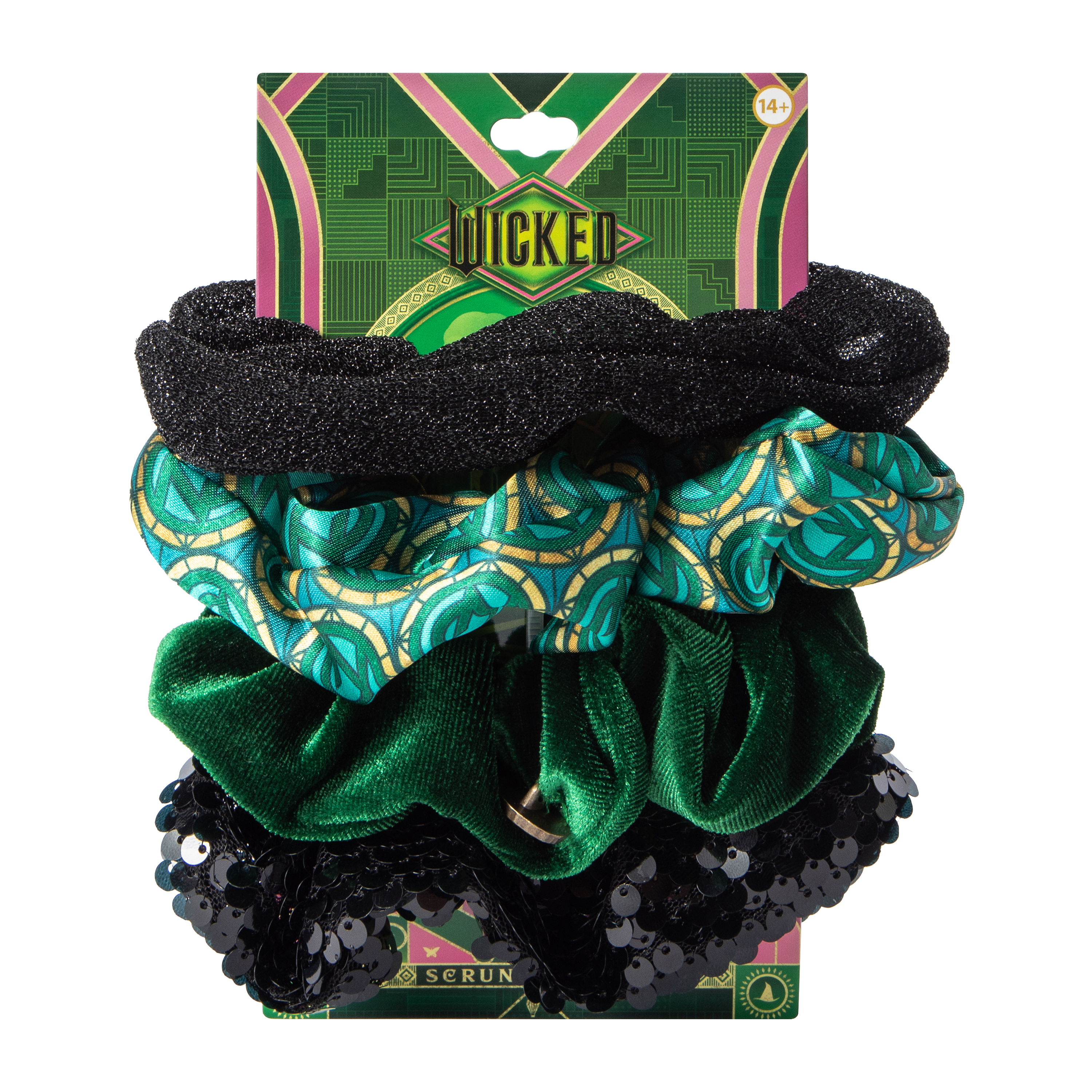 Wicked Scrunchies 4-Pack