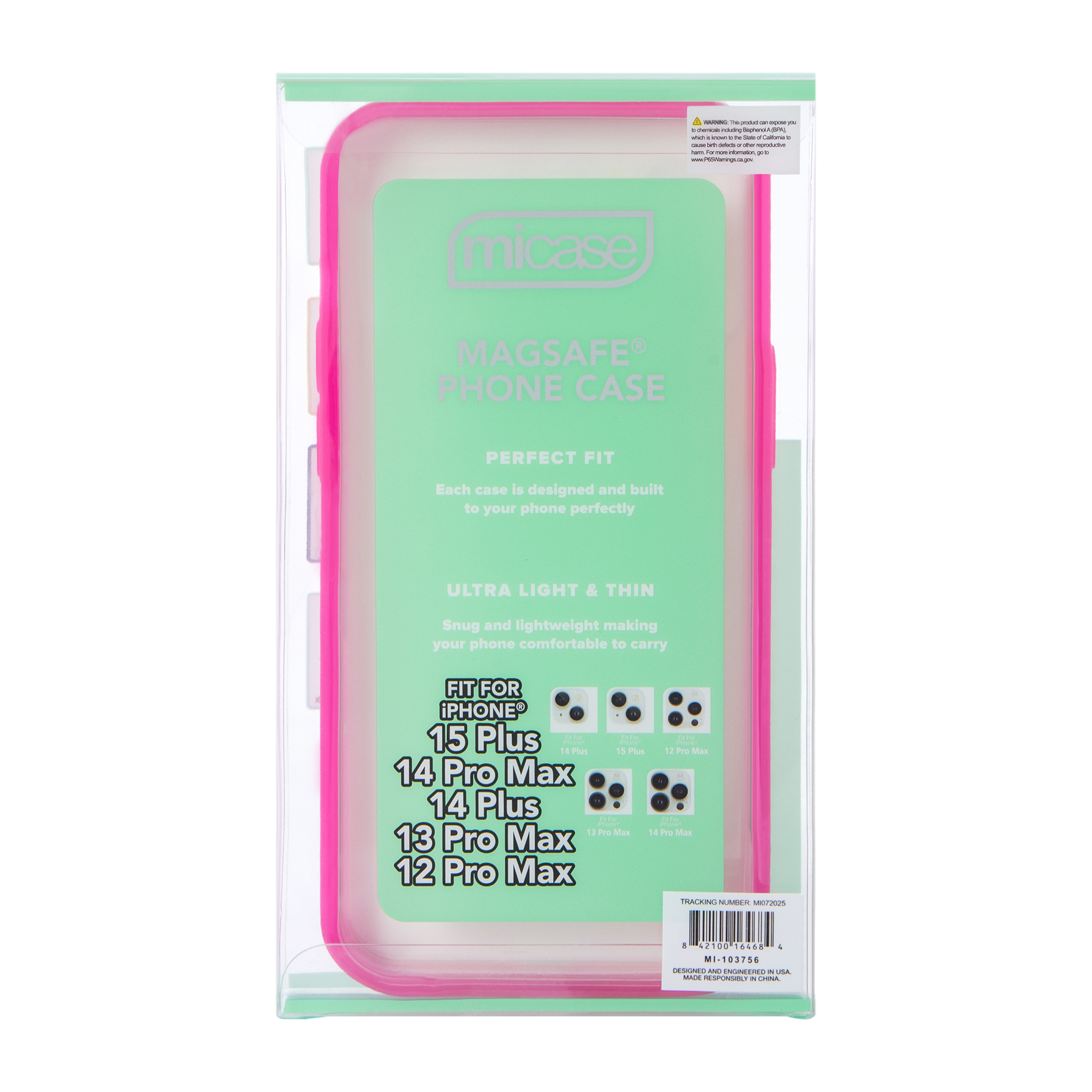 iPhone 15Plus® Transparent Phone Case