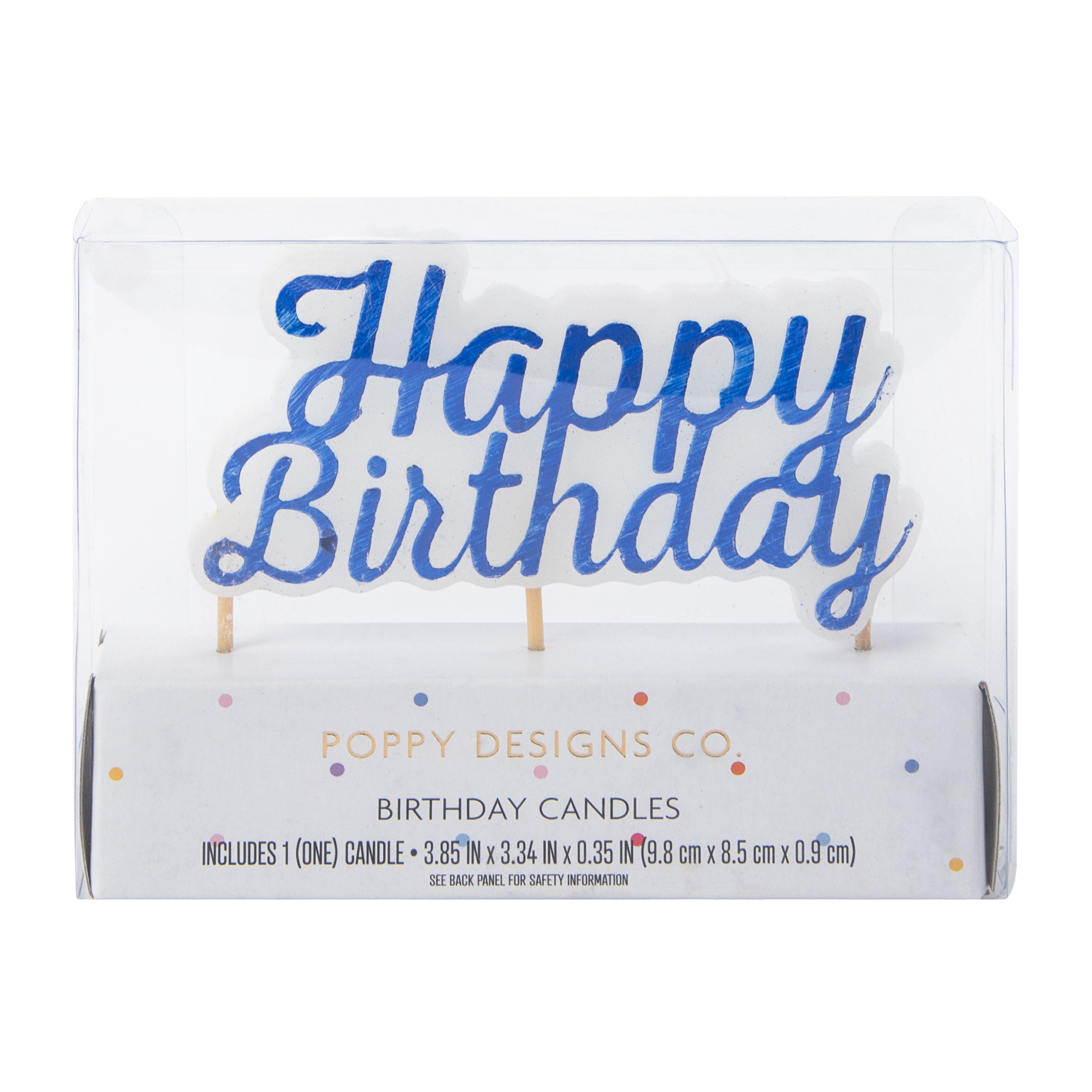 Happy Birthday Candle 1-Count