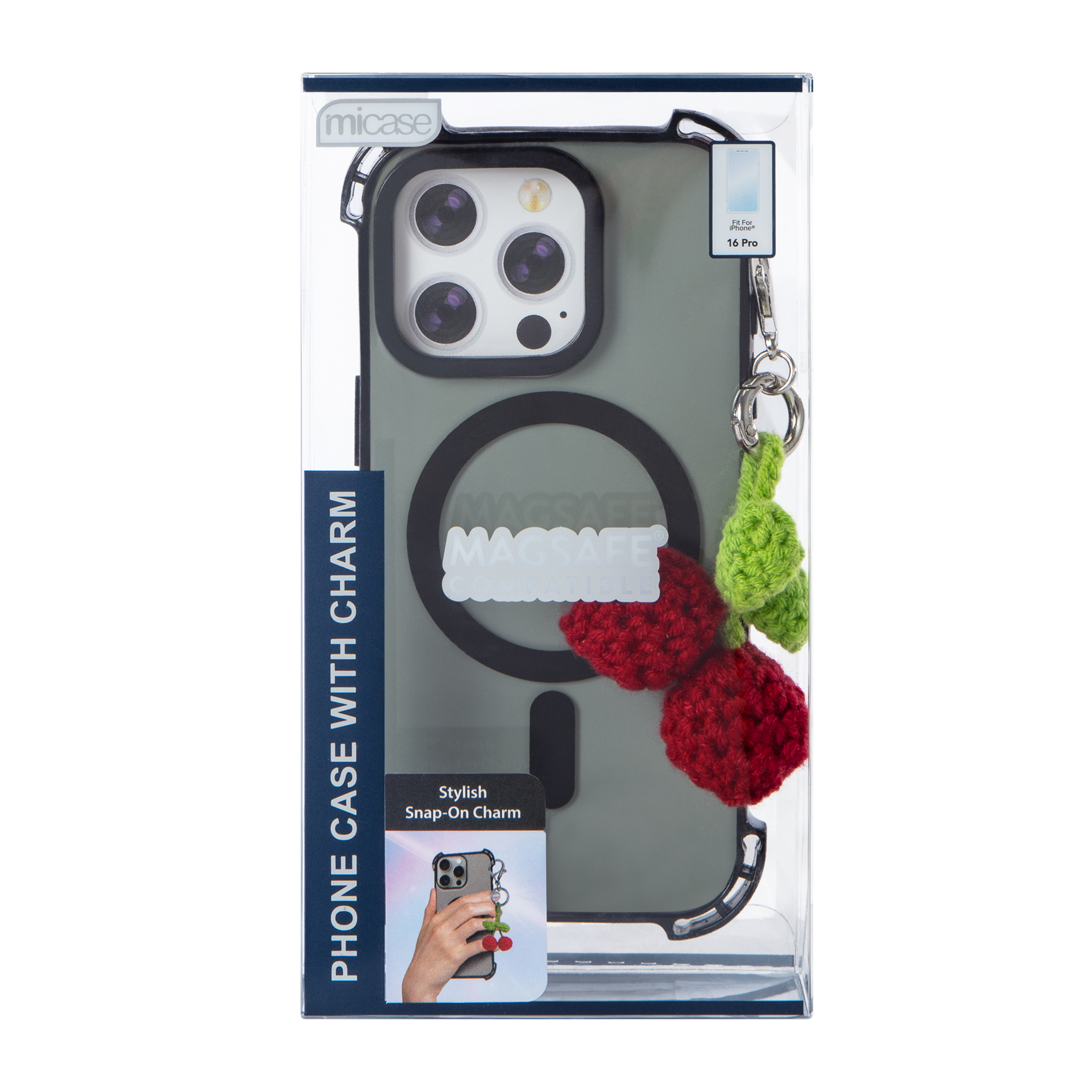 iPhone 16 Pro® Phone Case With Charm
