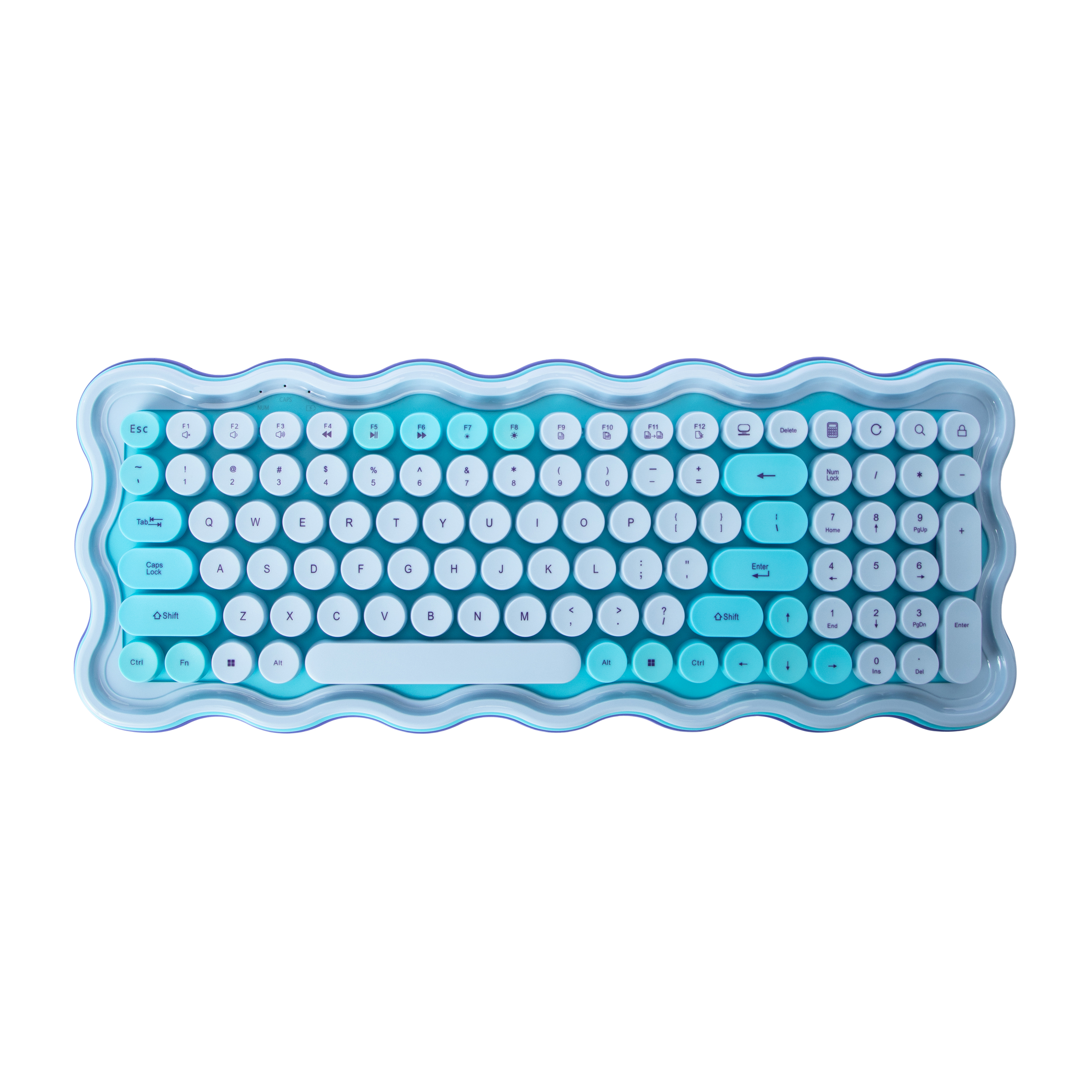 Wavy Wireless Keyboard