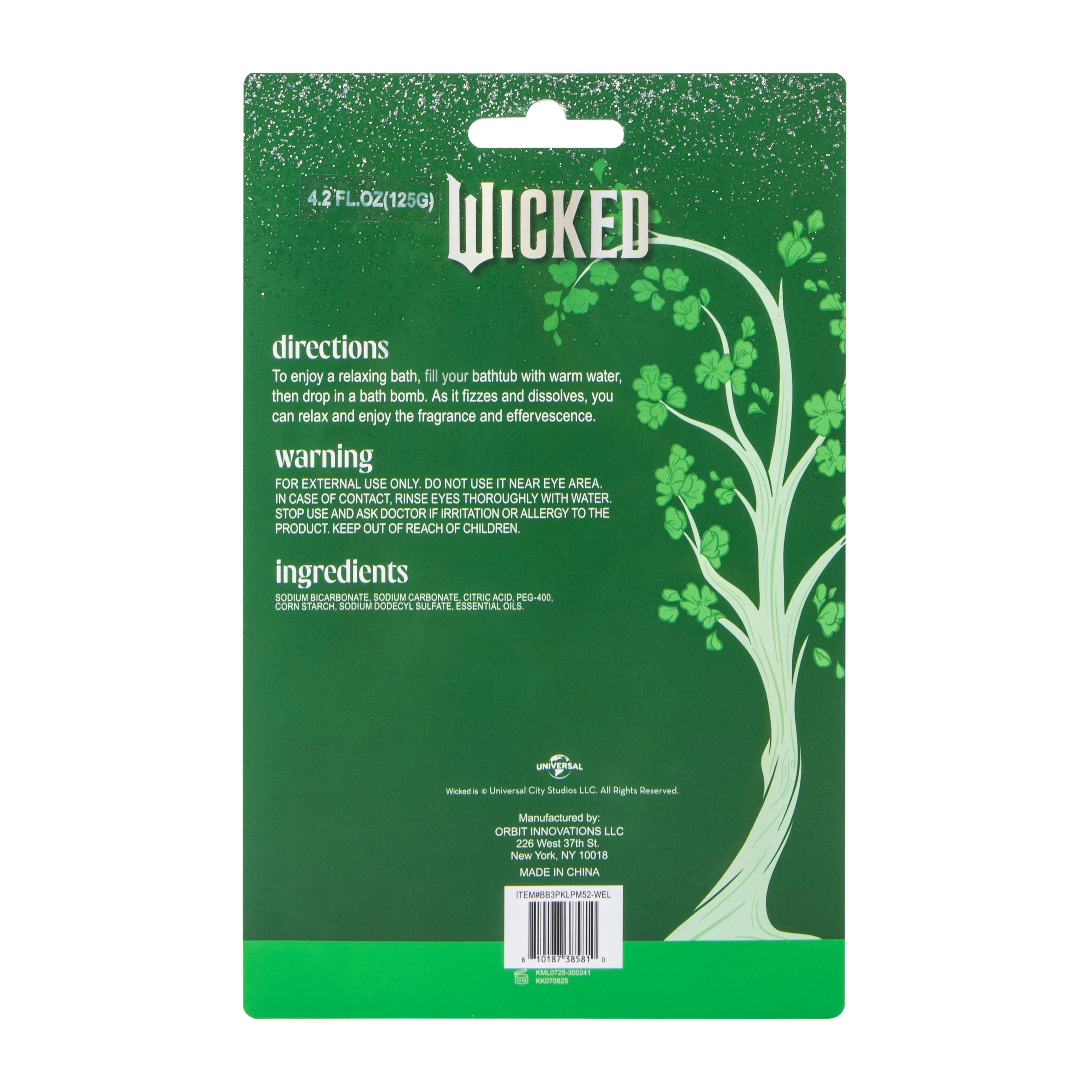 Wicked Bath Fizzies! 3-Pack