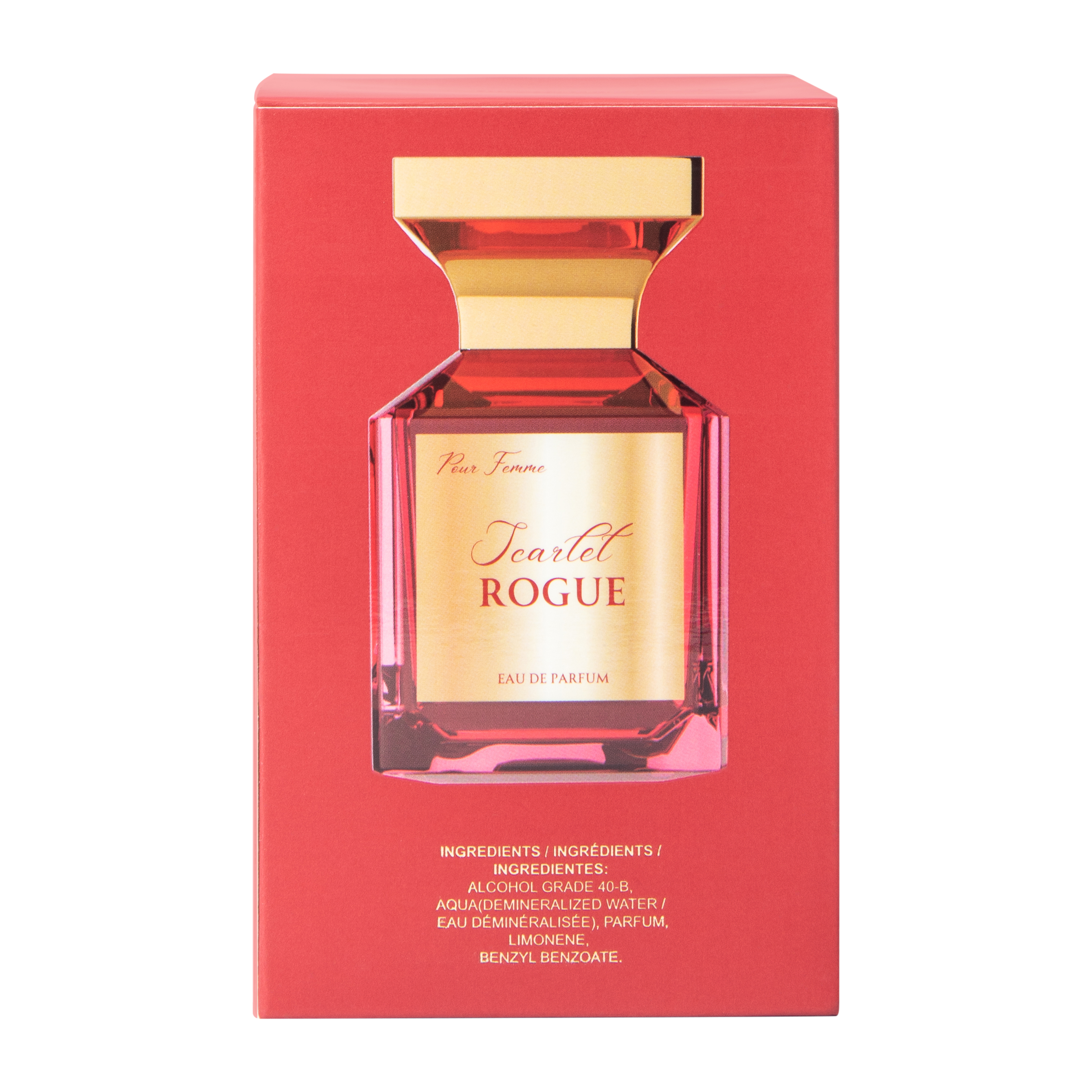 United Scents Scarlet Rouge Pour Femme Eau De Parfum 3.4oz
