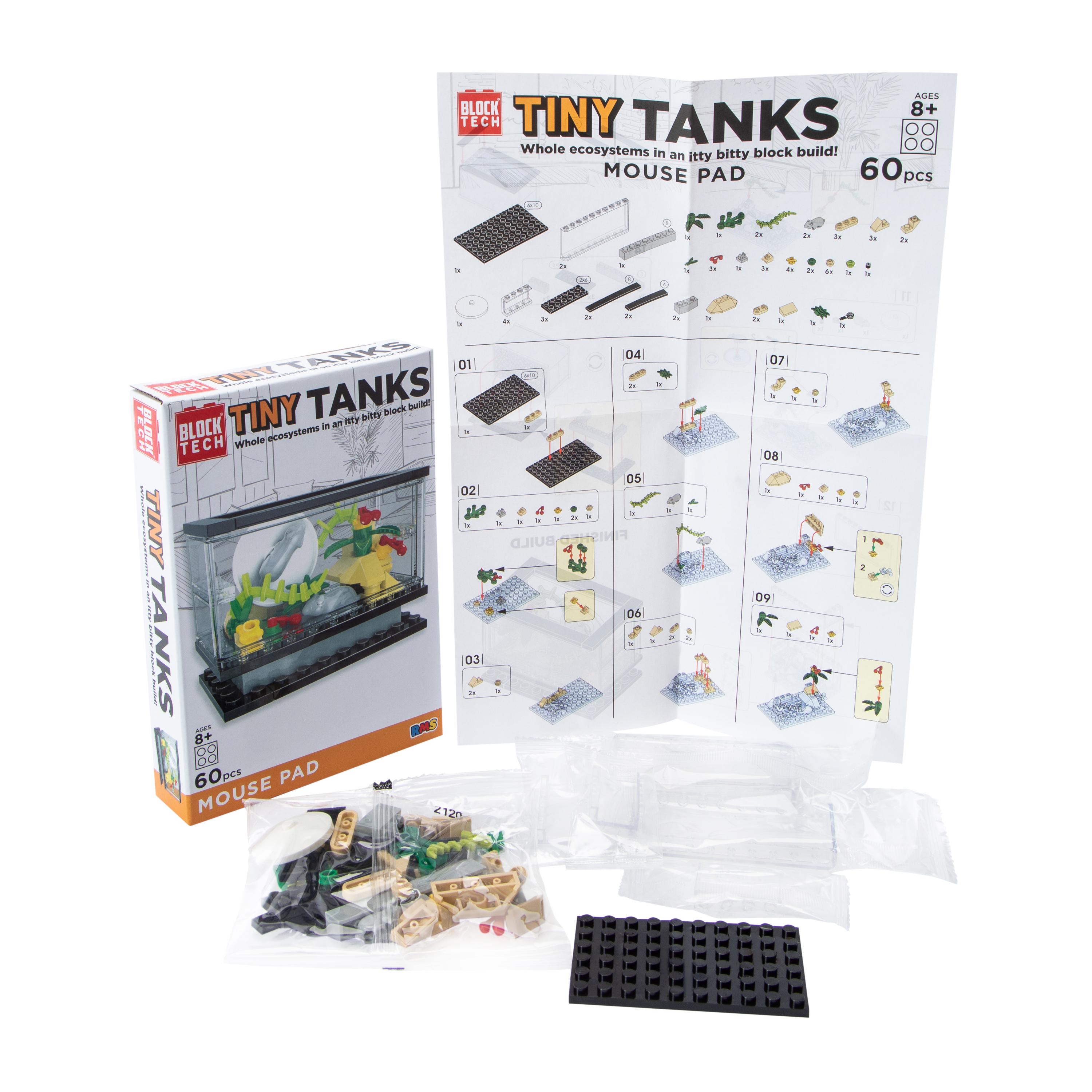 Block Tech® Tiny Tanks Set