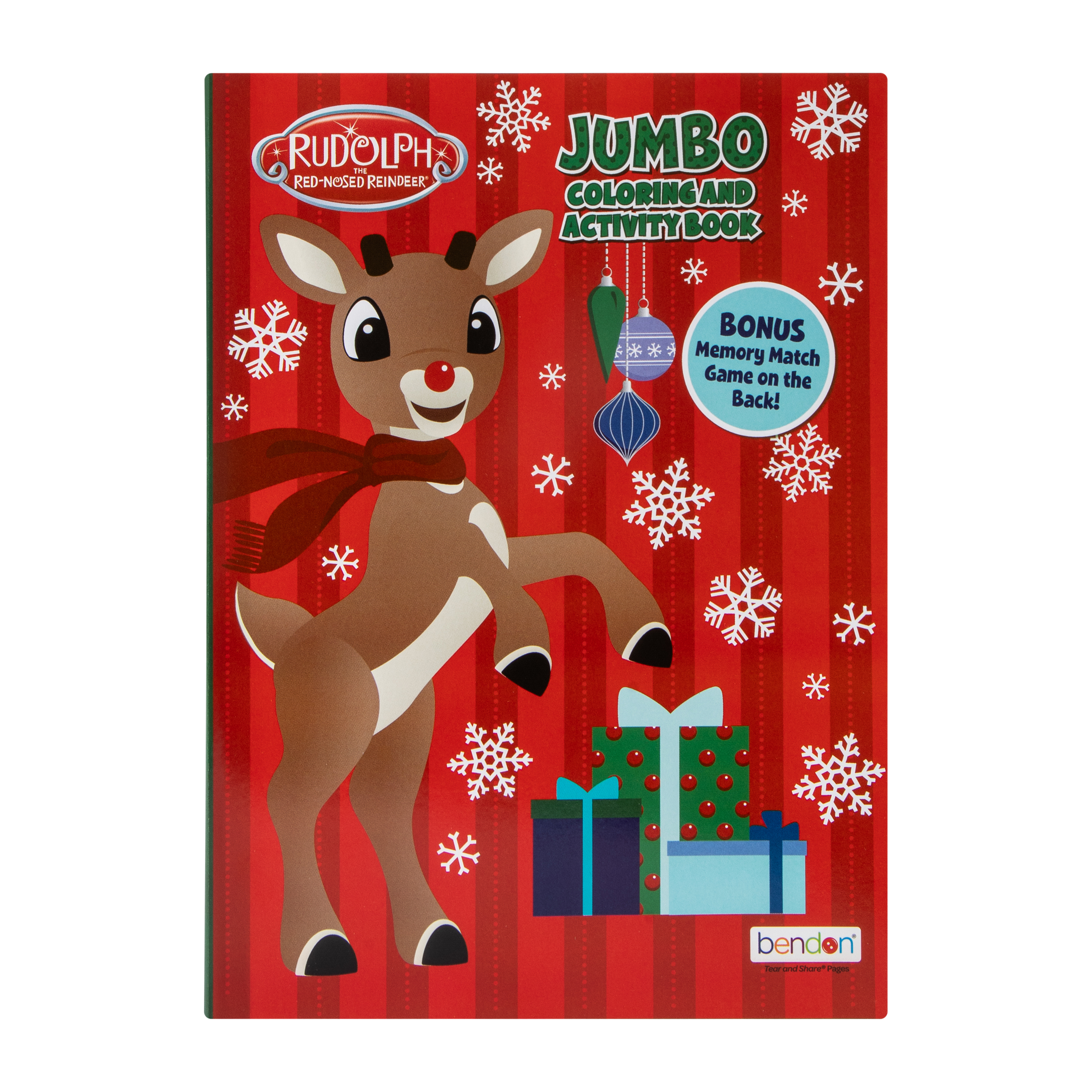 Rudolph The Red-Nosed Reindeer® Jumbo Coloring And Activity Book