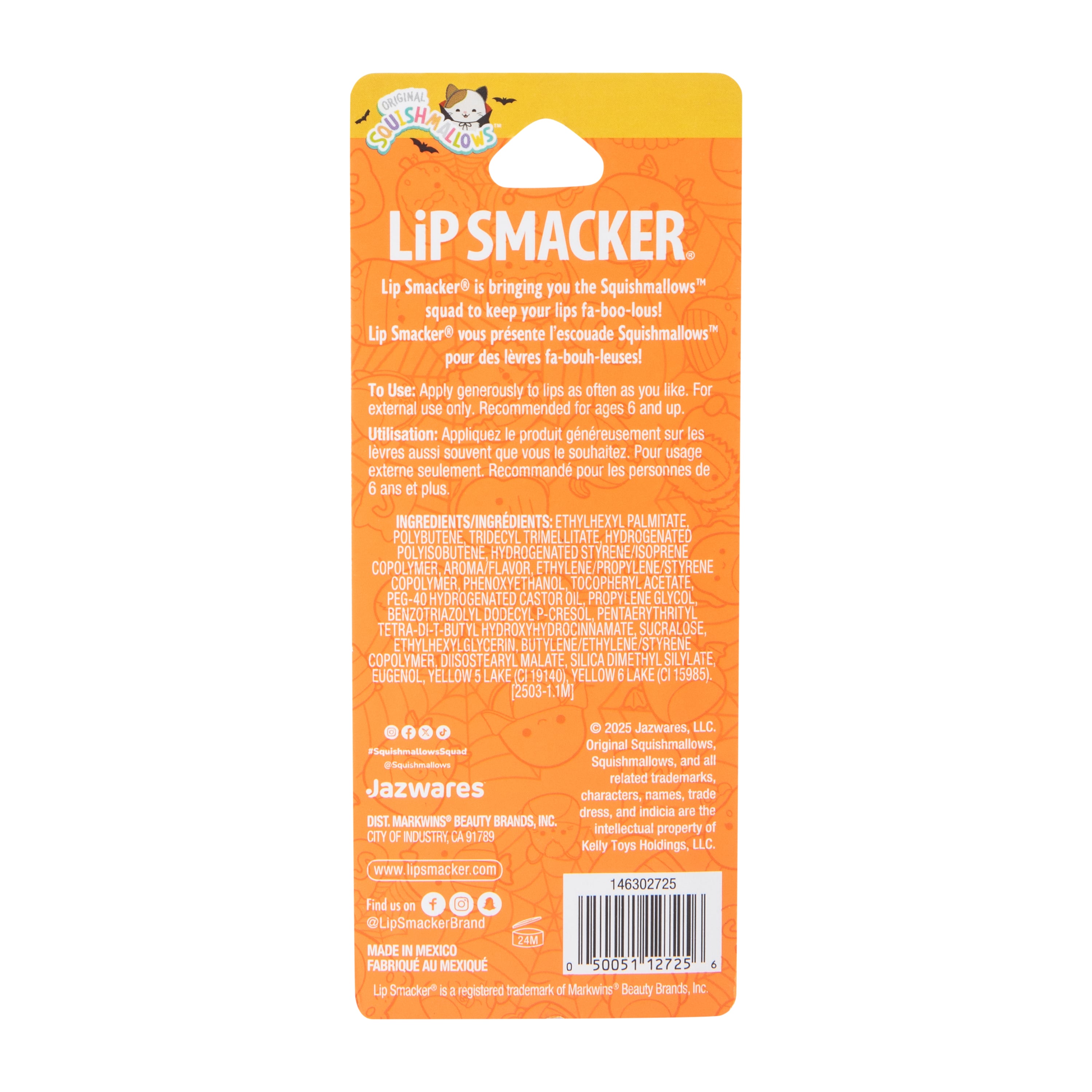 Squishmallows™ Lip Smacker® Banana Lip Oil 0.21oz