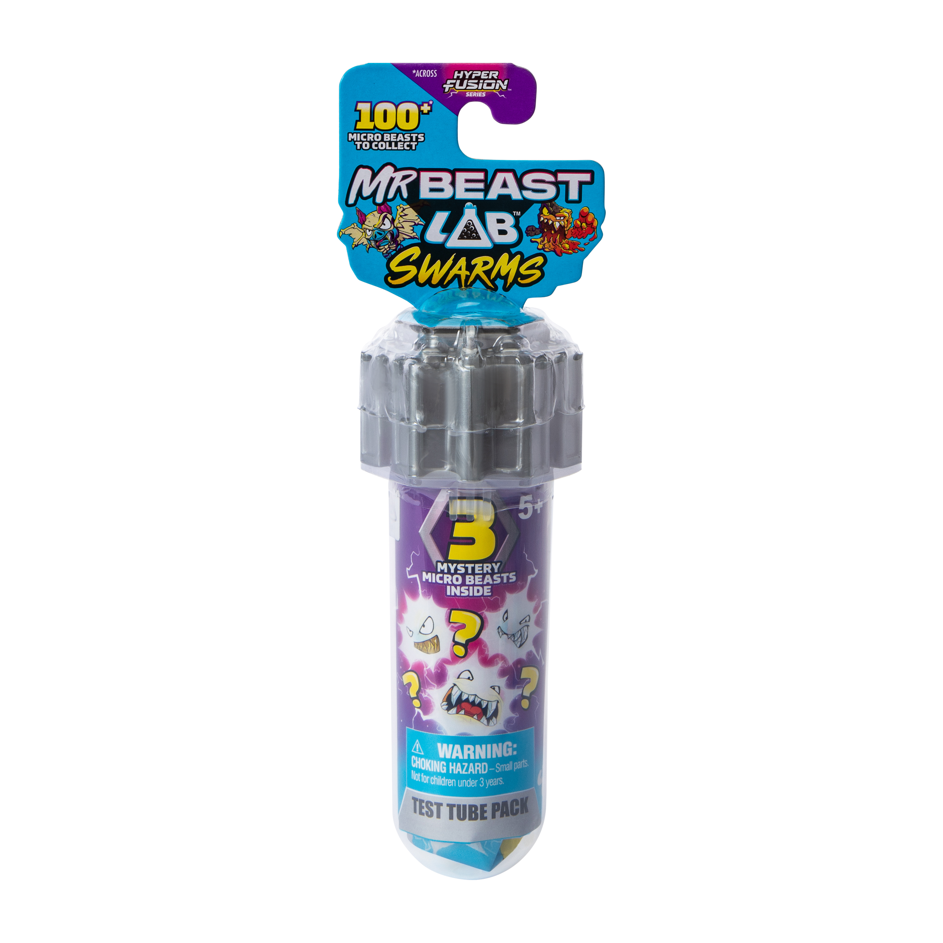 Mr Beast Lab™ Swarms Mystery Micro Beasts Test Tube Pack (Styles May Vary)