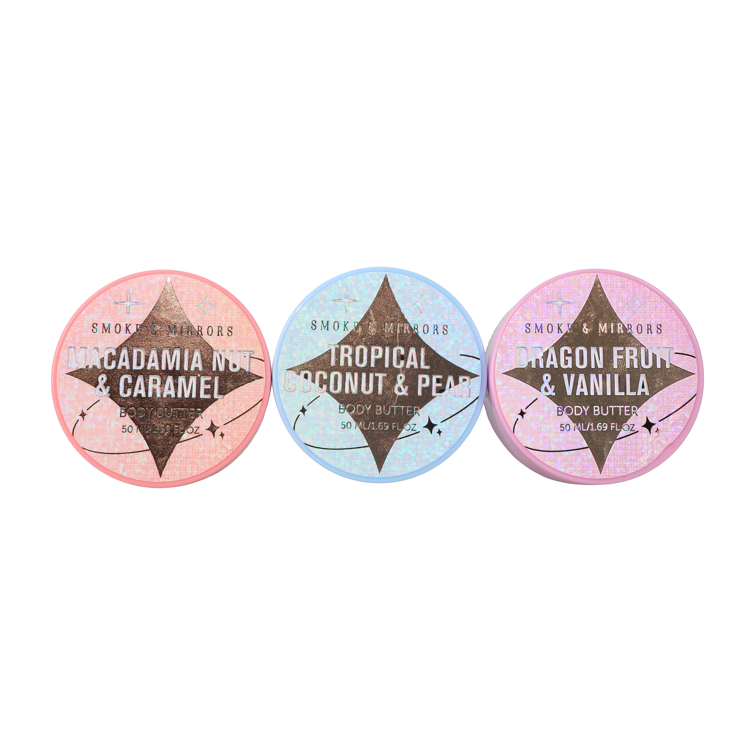 Smoke & Mirrors Body Butter 3pc Tumbler Set