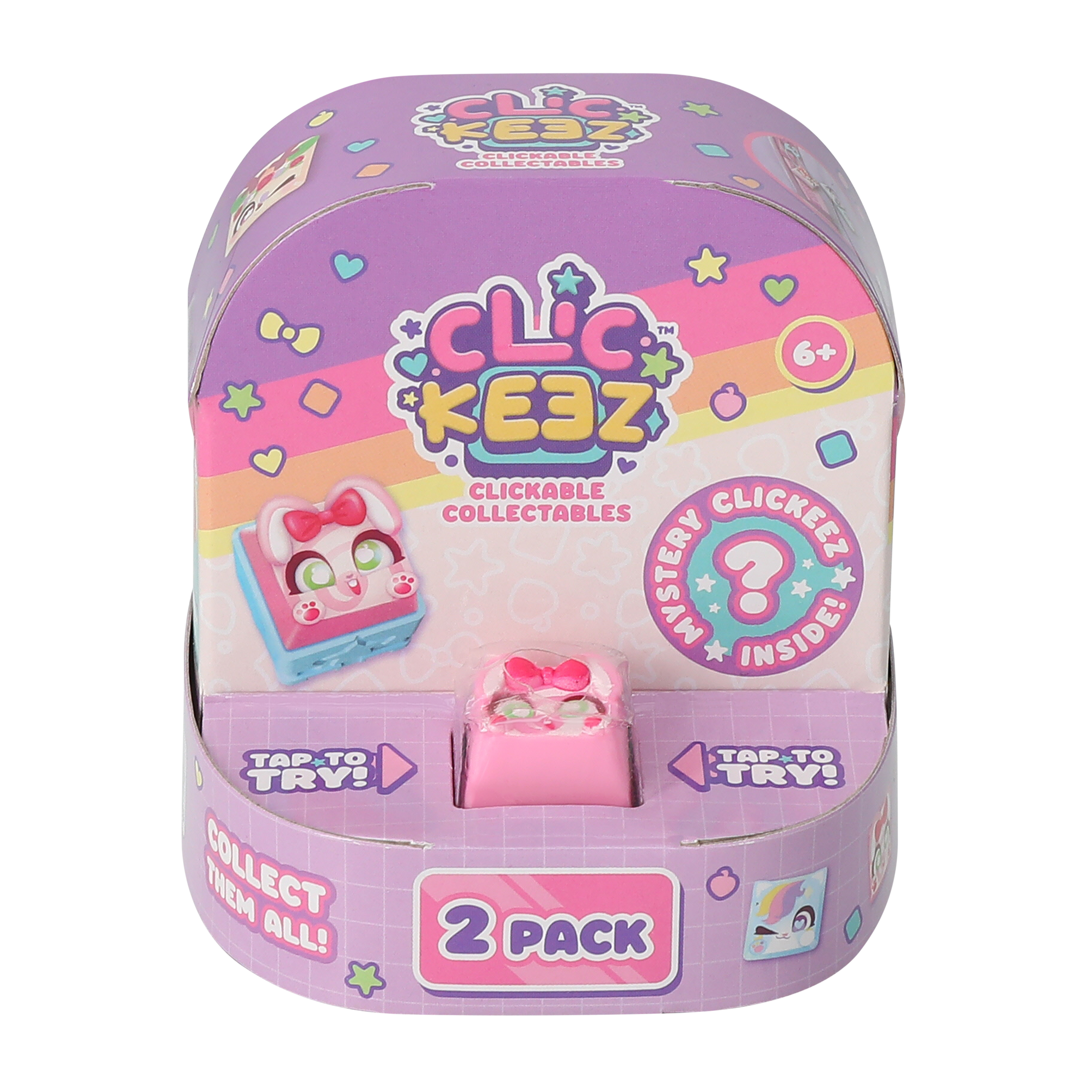 Clickeez™ Clickable Collectibles 2‑Pack