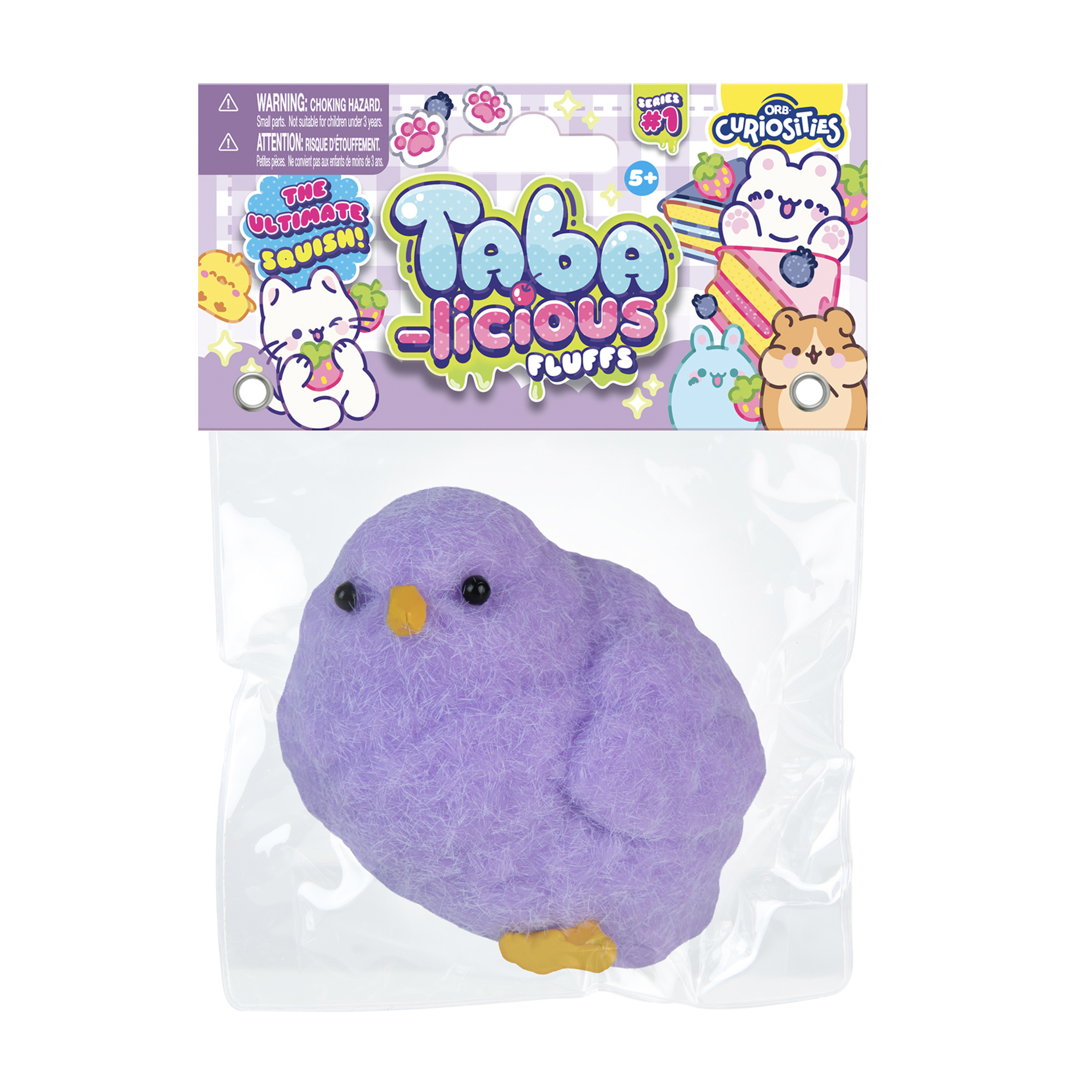 Taba-licious Fluffs Squishy Toy (Styles May Vary)