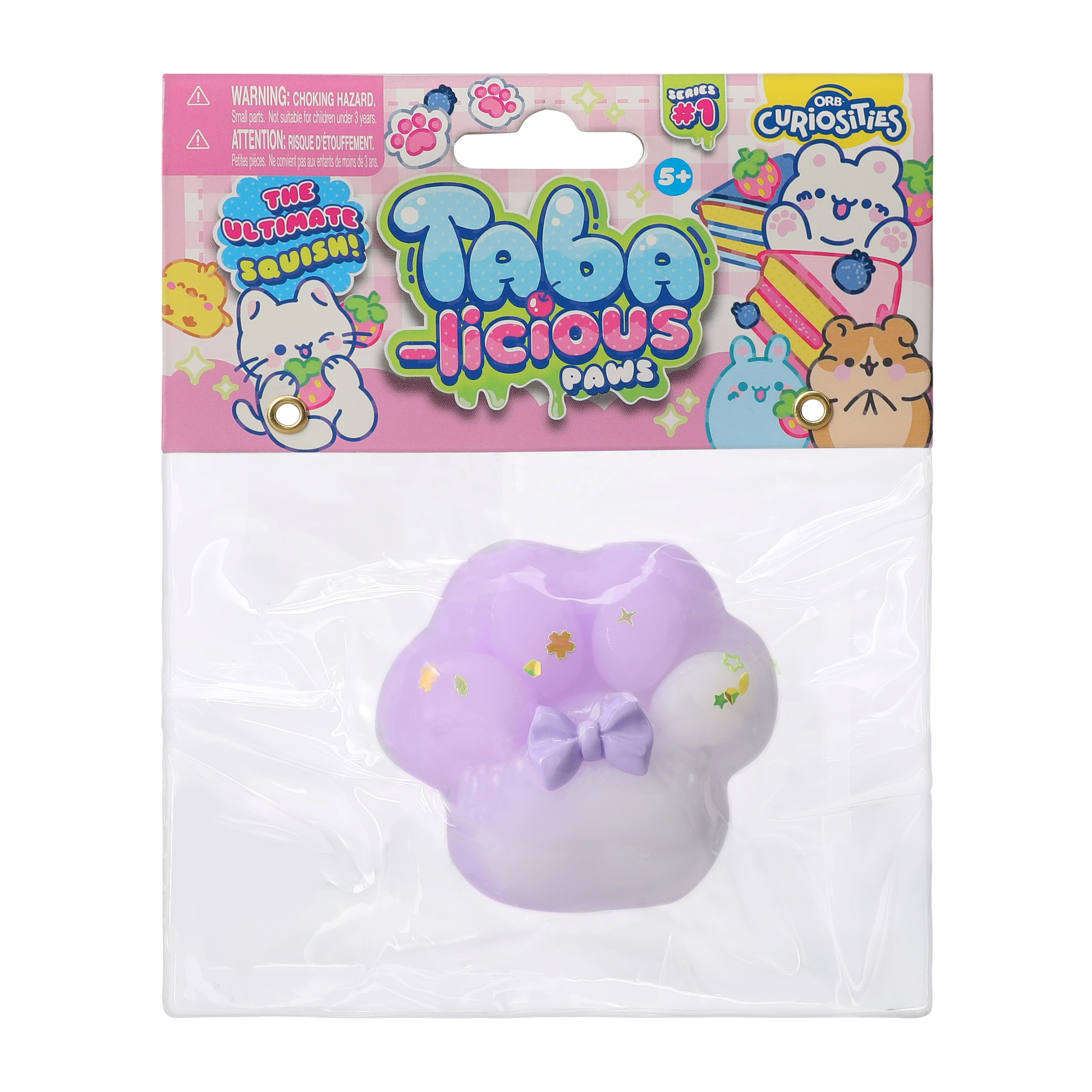 ORB Curiosities Taba-Licious Paws Squishy Sensory Toy