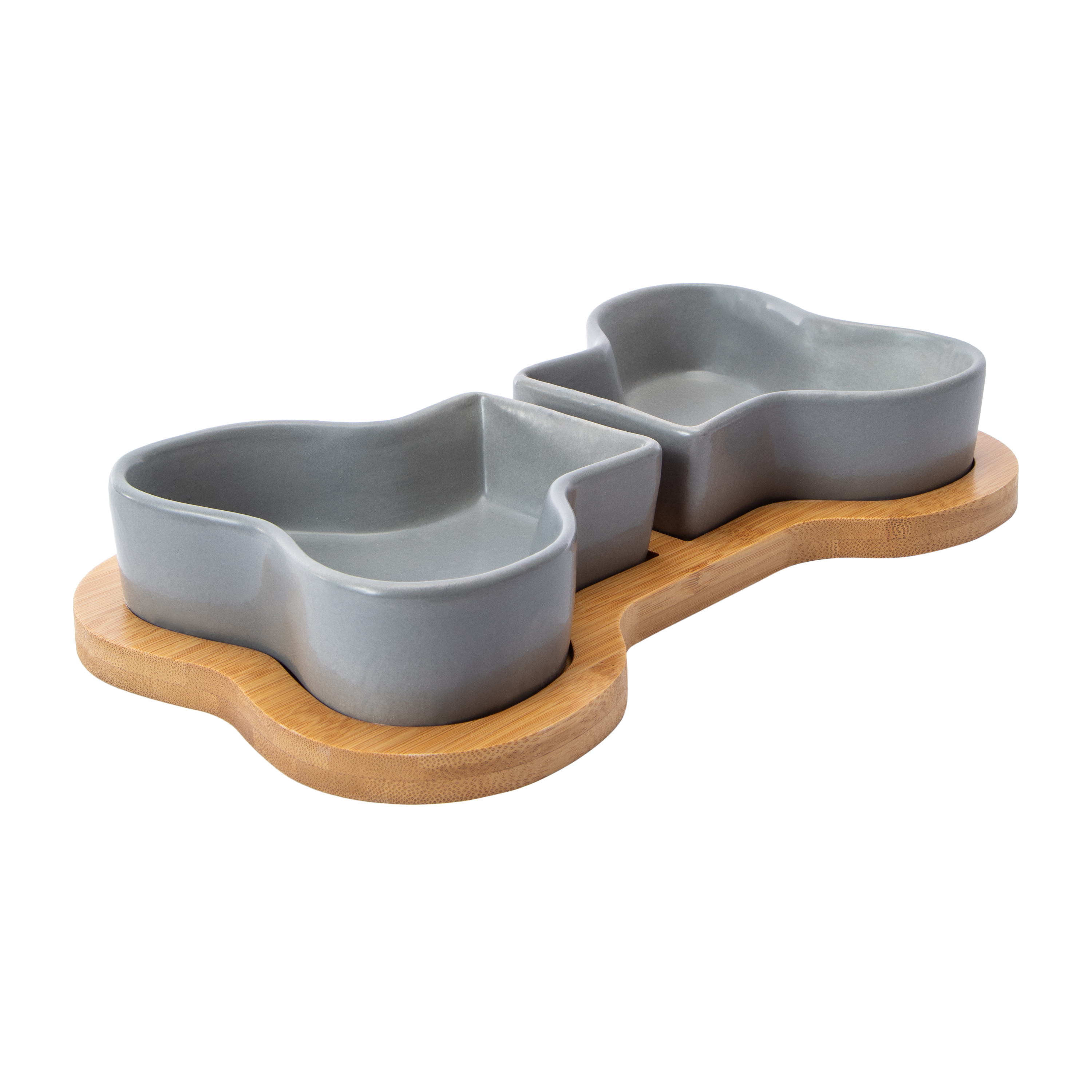 Bone Shape Bowl 3-Piece Set