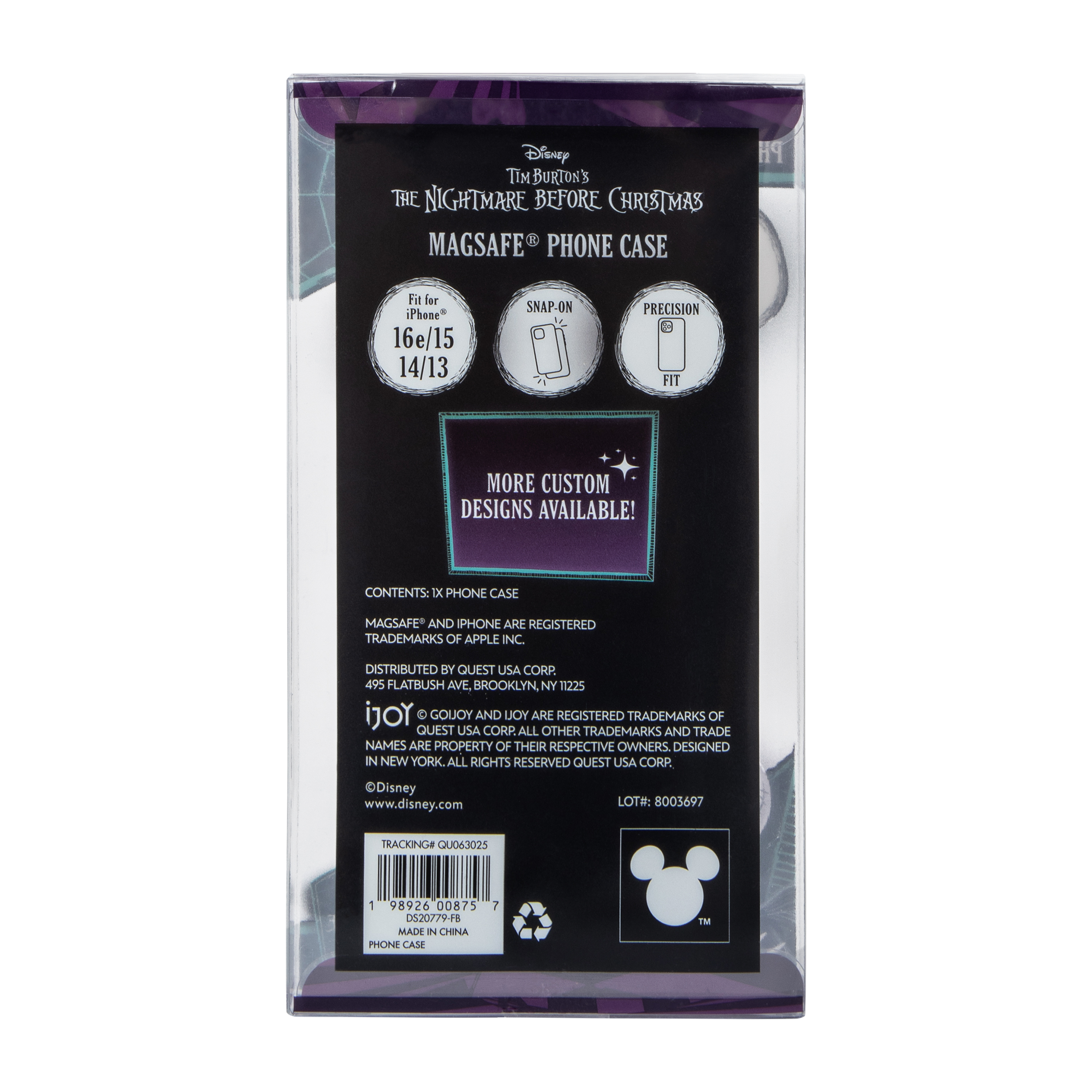 iPhone 16e®/15®/14®/13® Disney Tim Burton's The Nightmare Before Christmas MagSafe® Phone Case