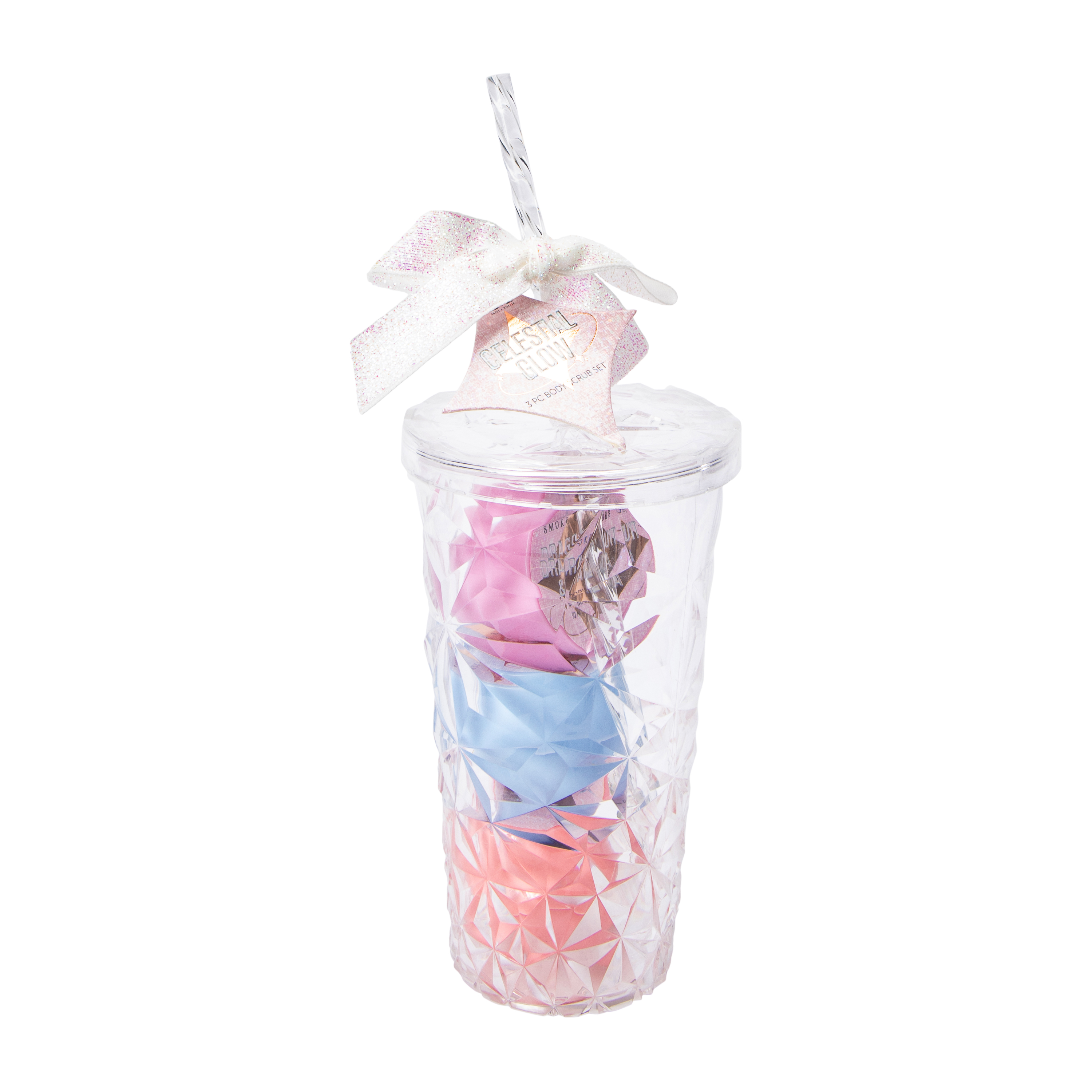Smoke & Mirrors Celestial Glow Body Scrub Tumbler Set 3-Piece