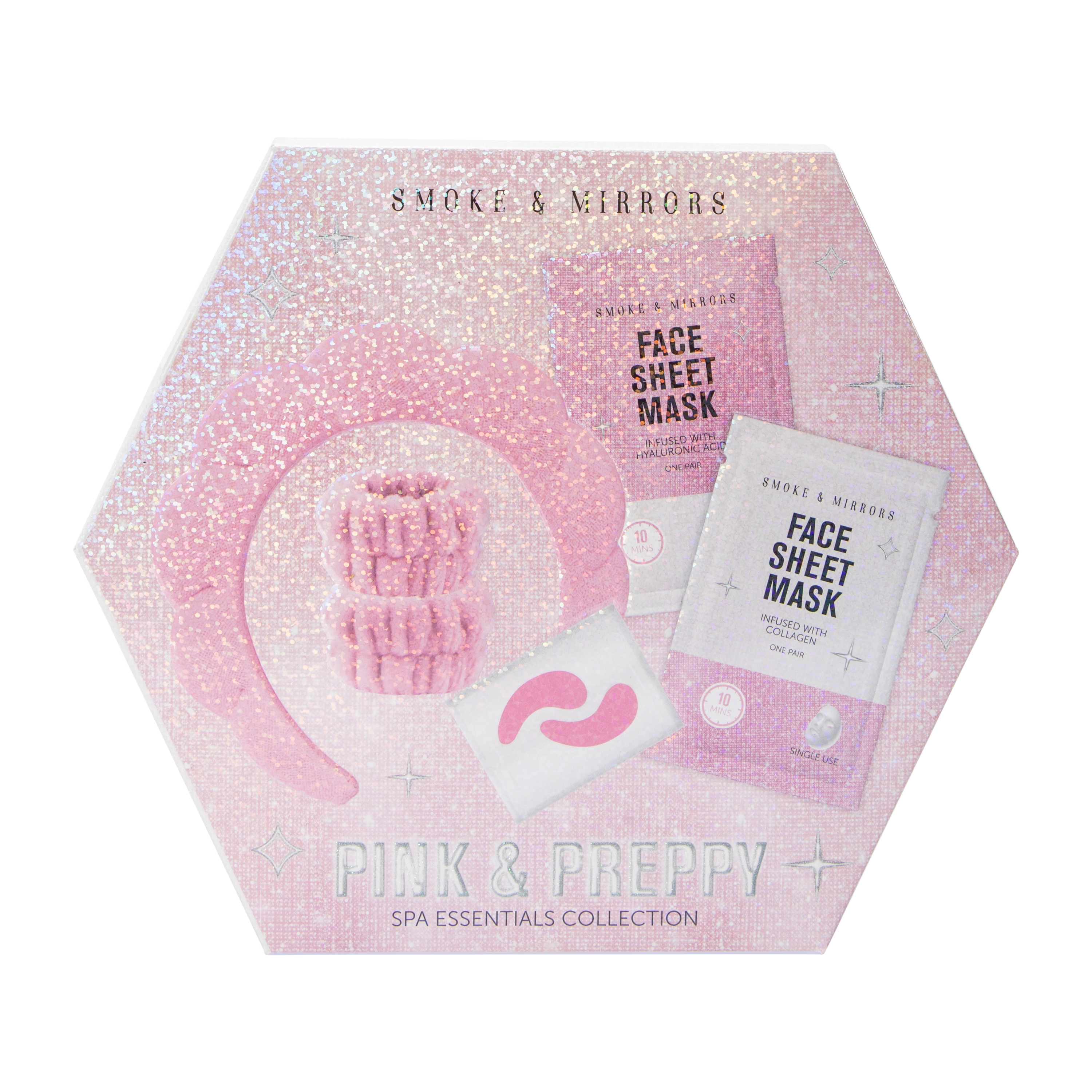 Smoke & Mirrors Pink & Preppy Spa Essentials Collection
