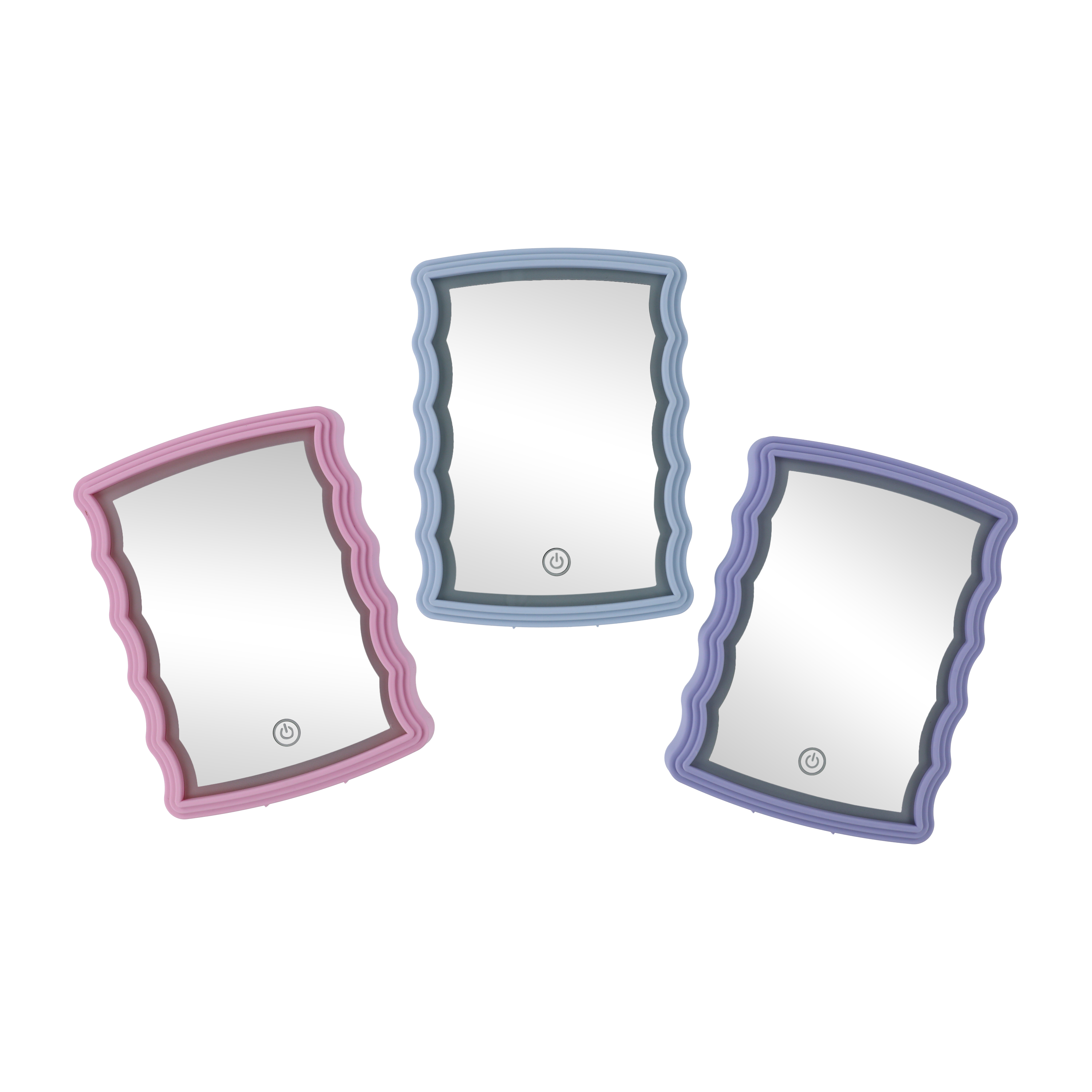 Wavy LED Vanity Mirror (Styles May Vary)