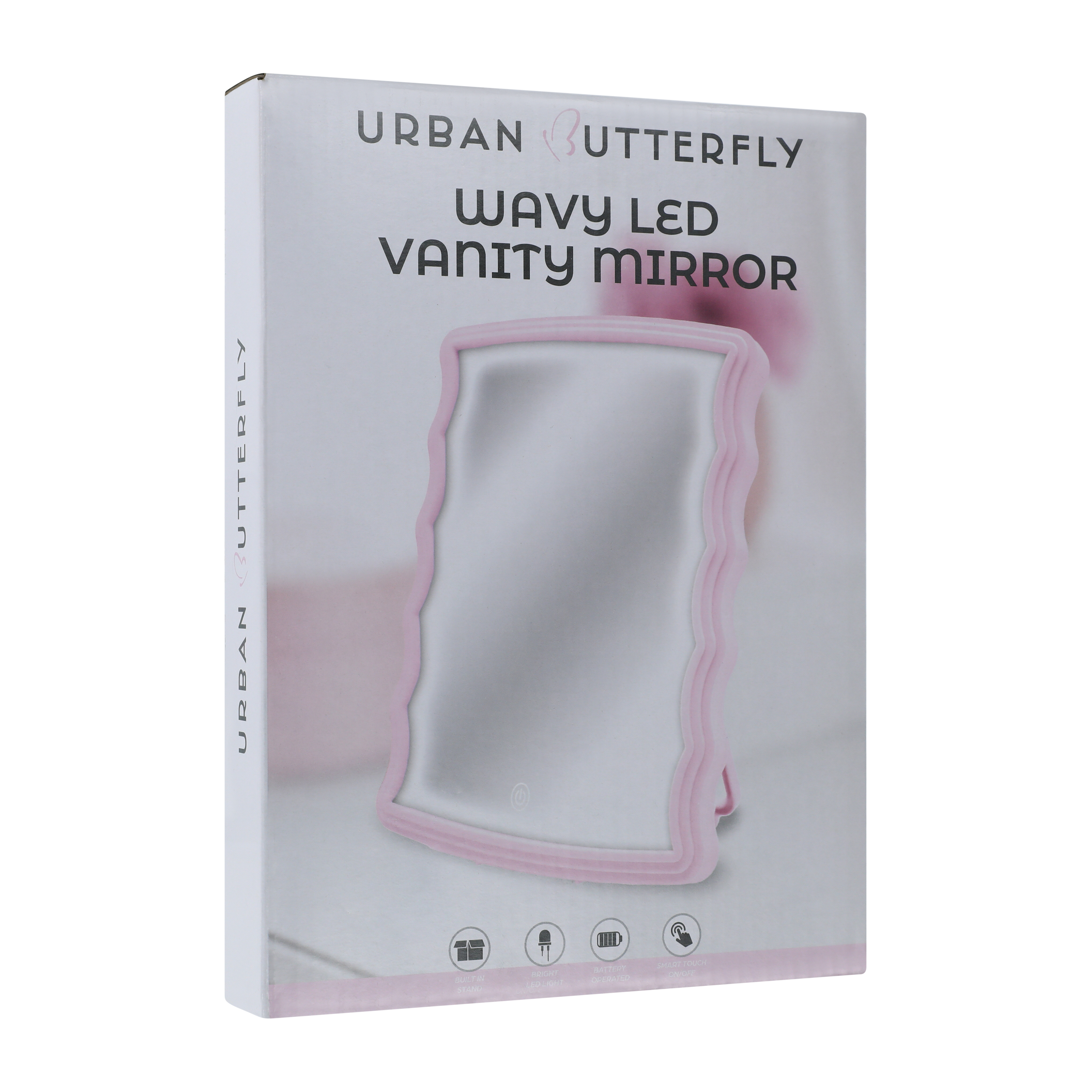 Wavy LED Vanity Mirror (Styles May Vary)