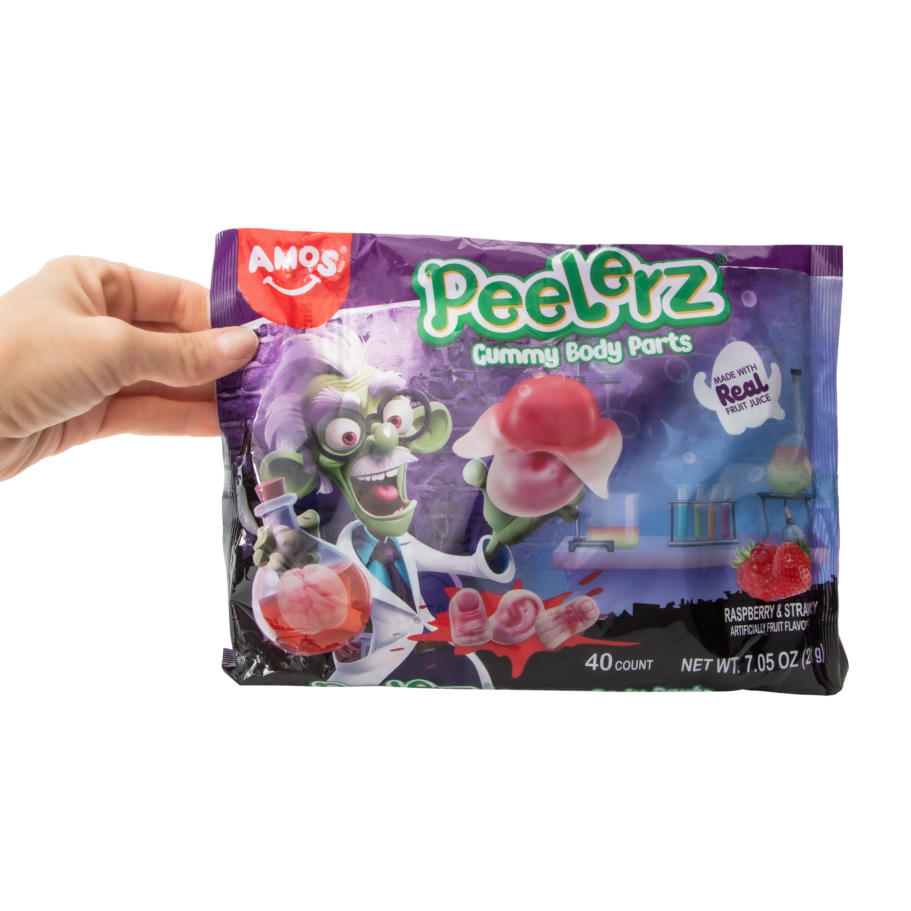 Amos® Peelerz® Gummy Body Parts 7.5oz
