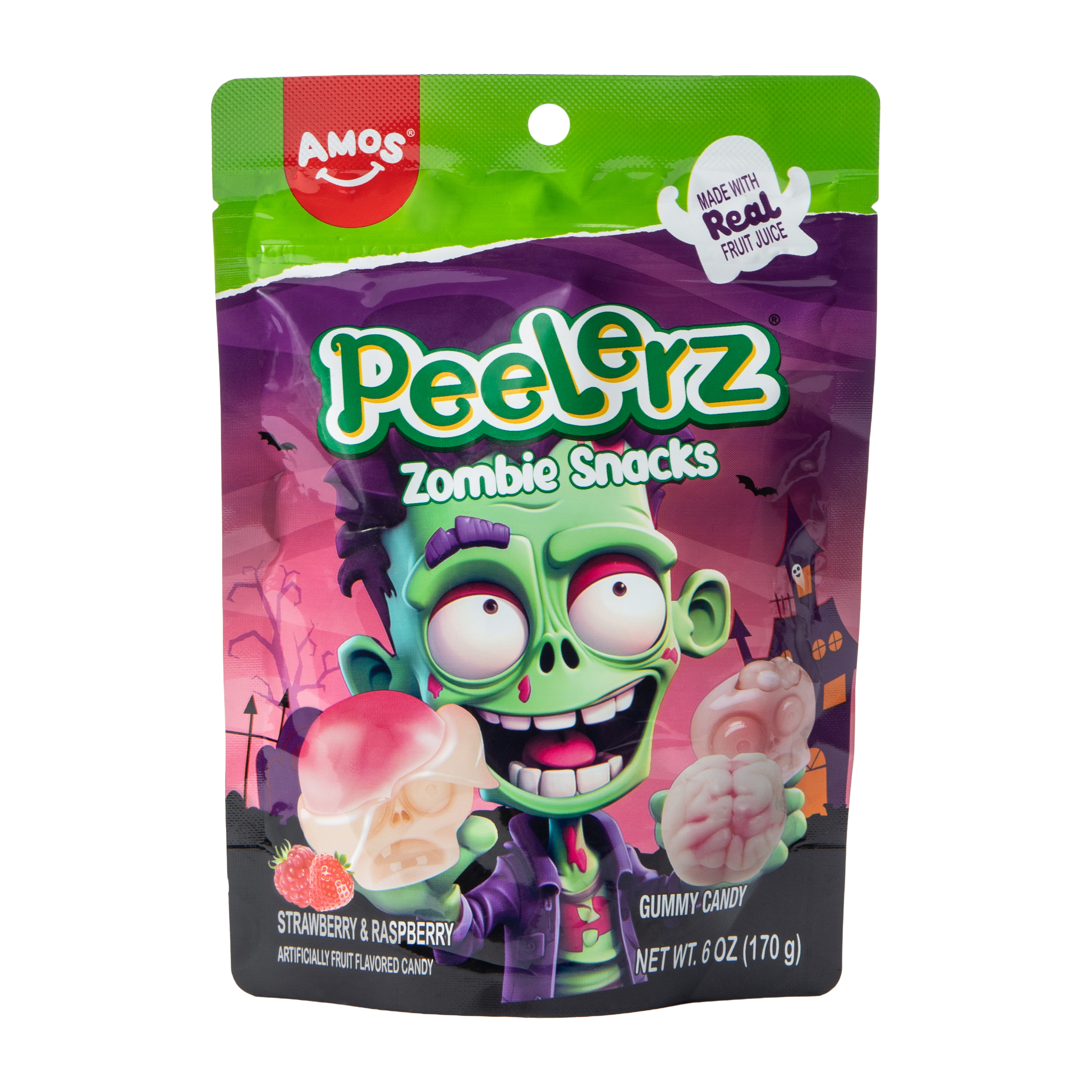 Amos® Peelerz® Gummy Zombie 6oz