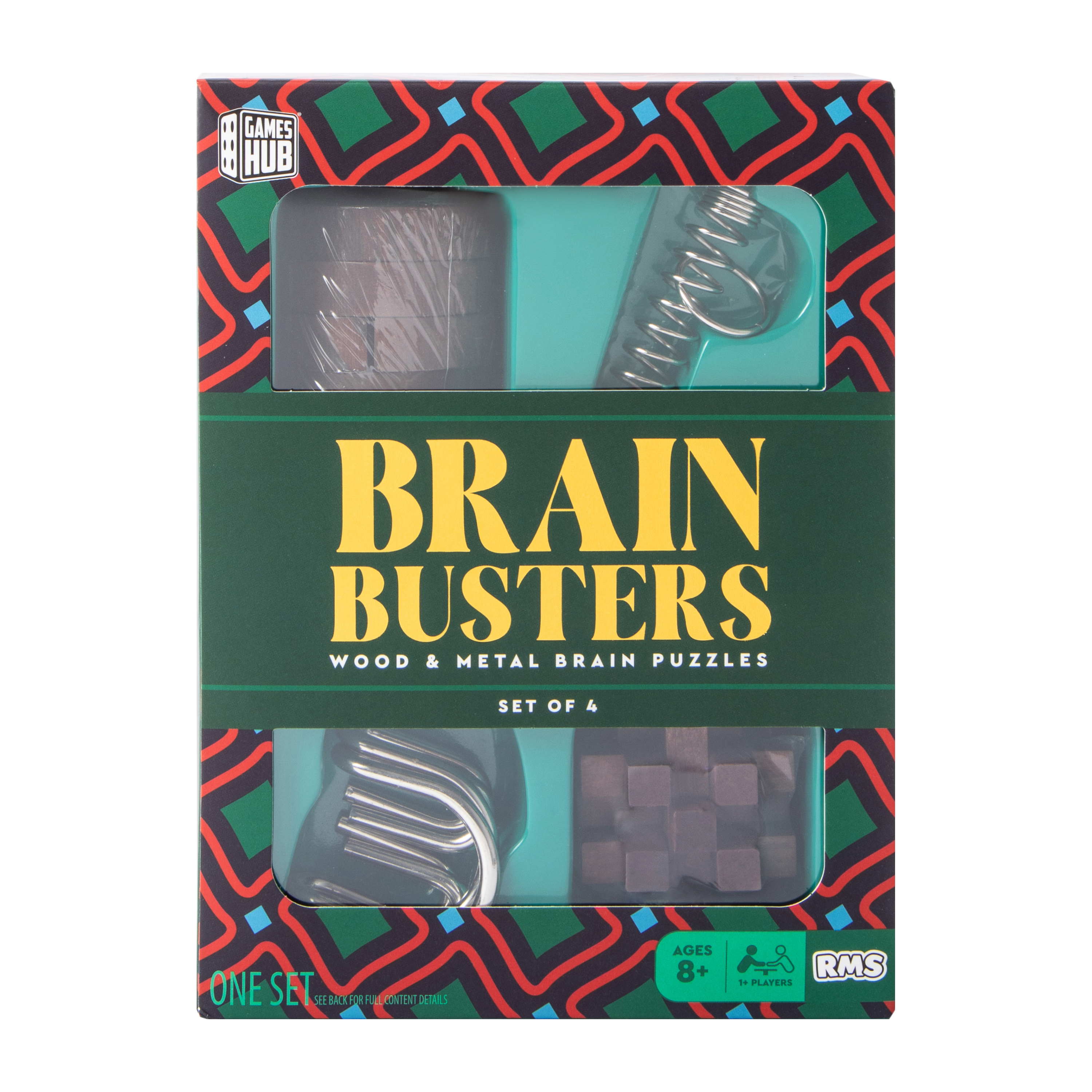 Brain Busters Brain Puzzles 4-Set