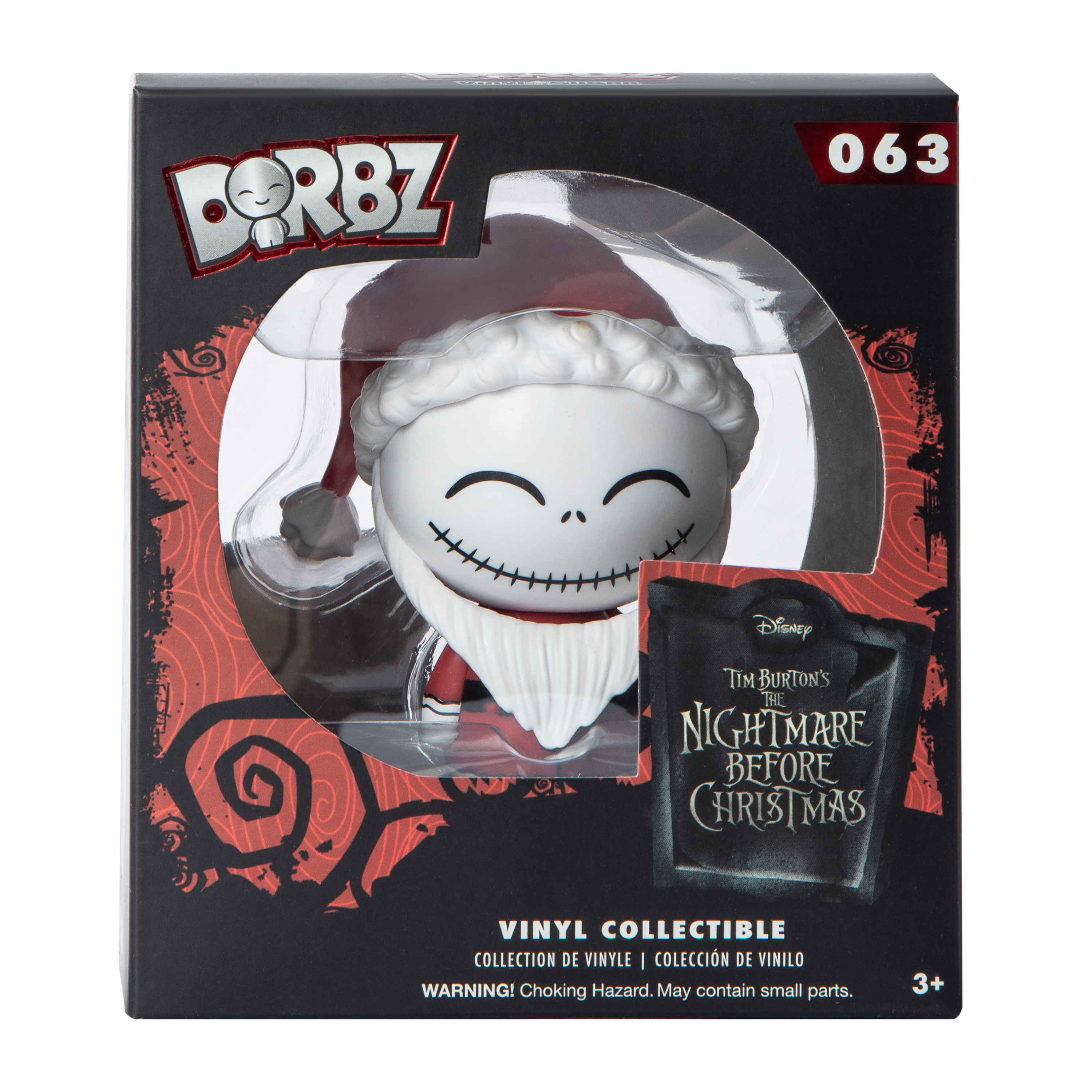 Funko Dorbz Disney Tim Burton's The Nightmare Before Christmas Santa Jack Vinyl Collectible Figure