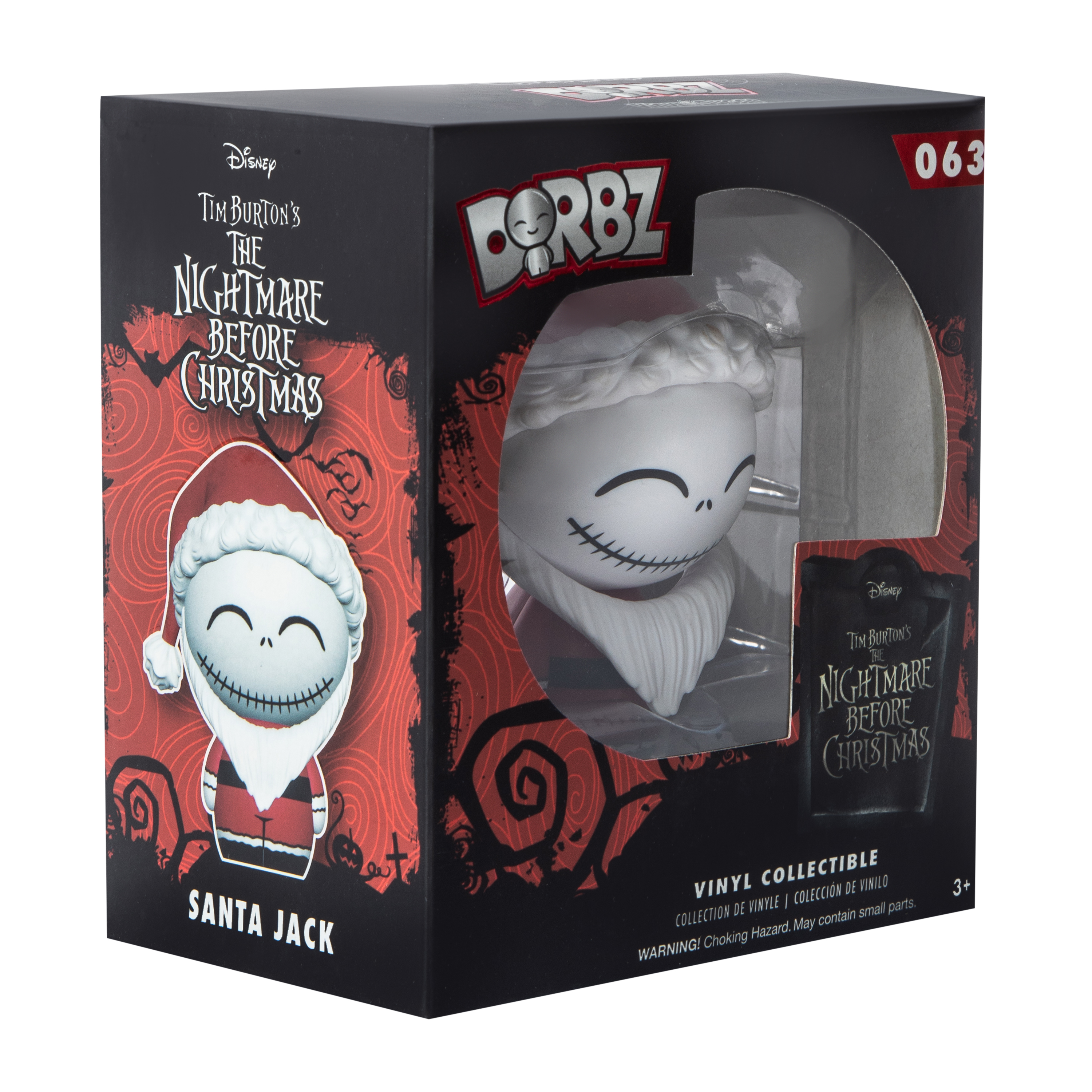 Funko Dorbz Disney Tim Burton's The Nightmare Before Christmas Santa Jack Vinyl Collectible Figure