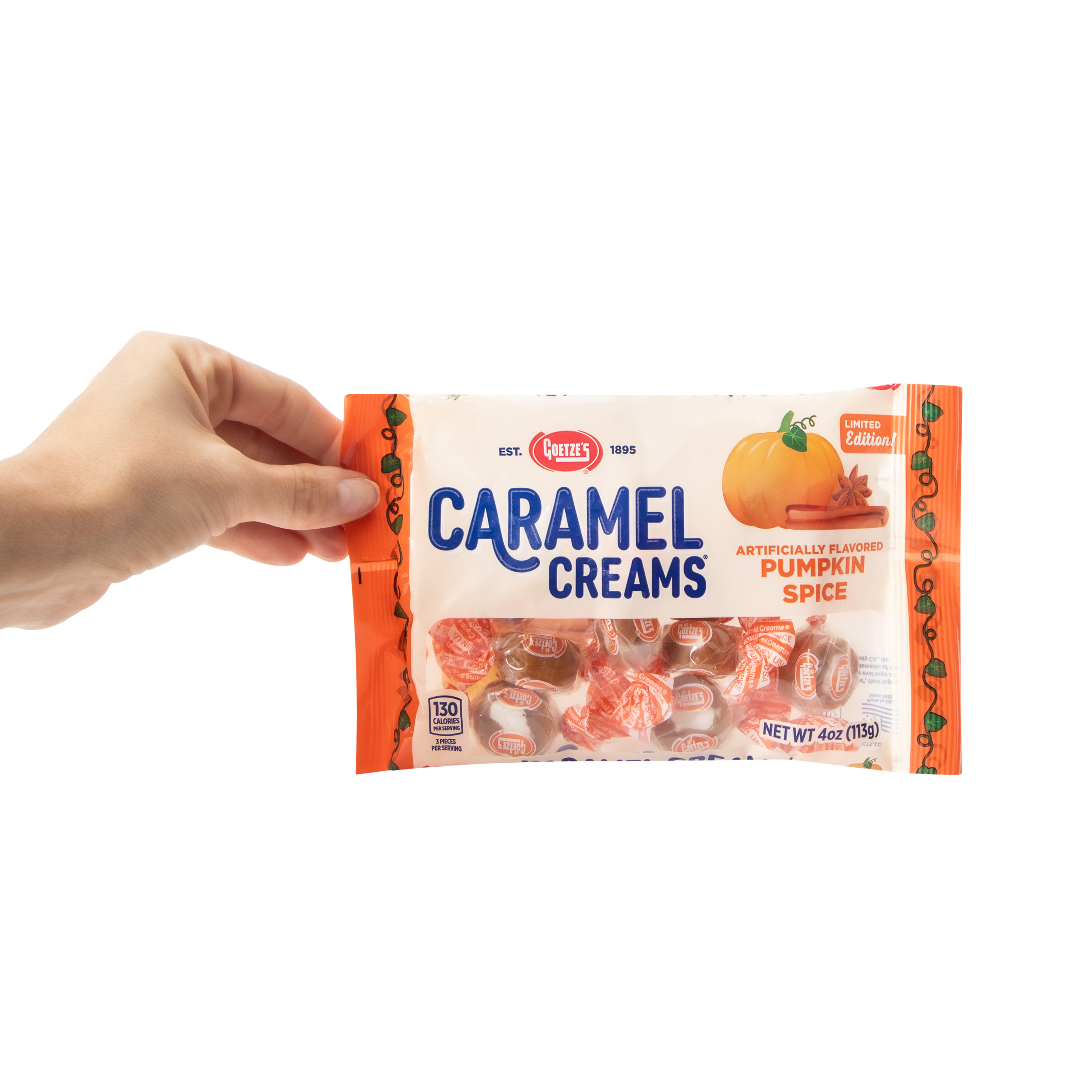 Caramel Creams® Limited Edition Pumpkin Spice 4oz