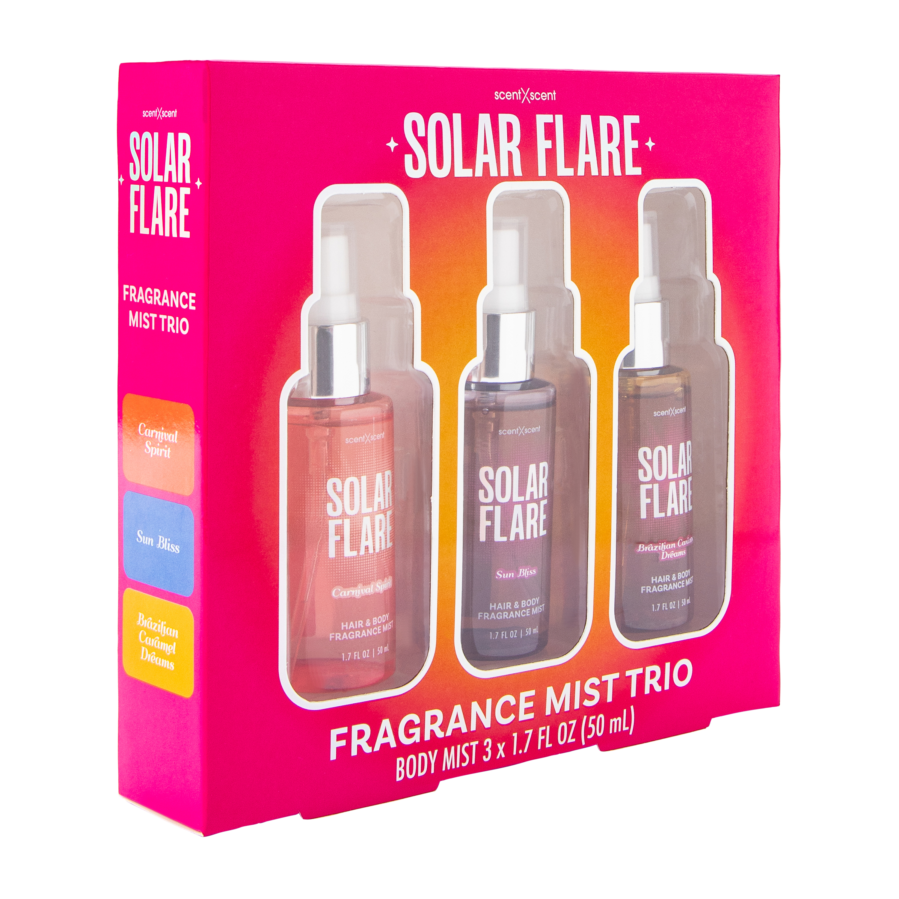 Solar Flare Fragrance Mist Trio Pack