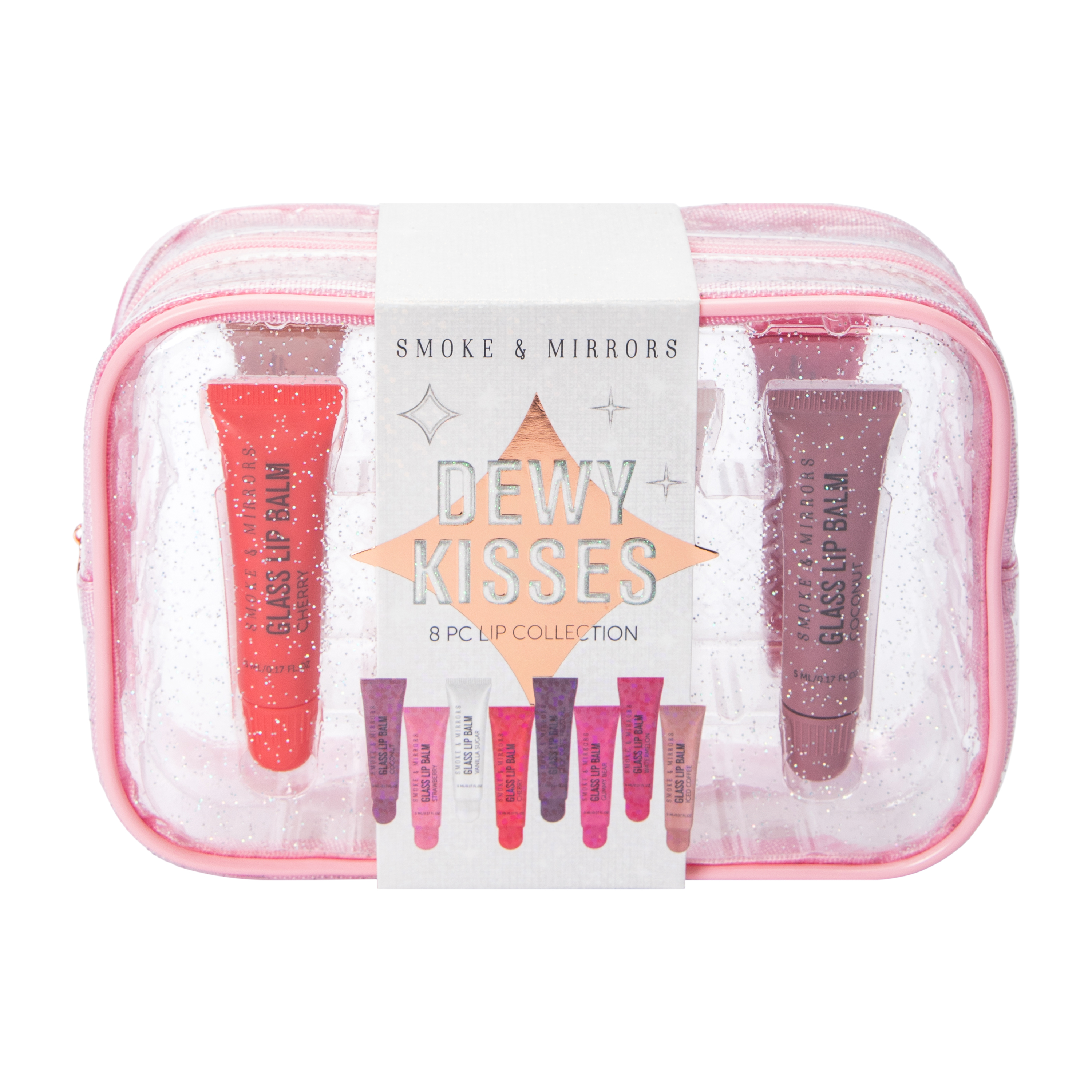 Smoke & Mirrors Dewy Kisses Lip Collection 8-Count