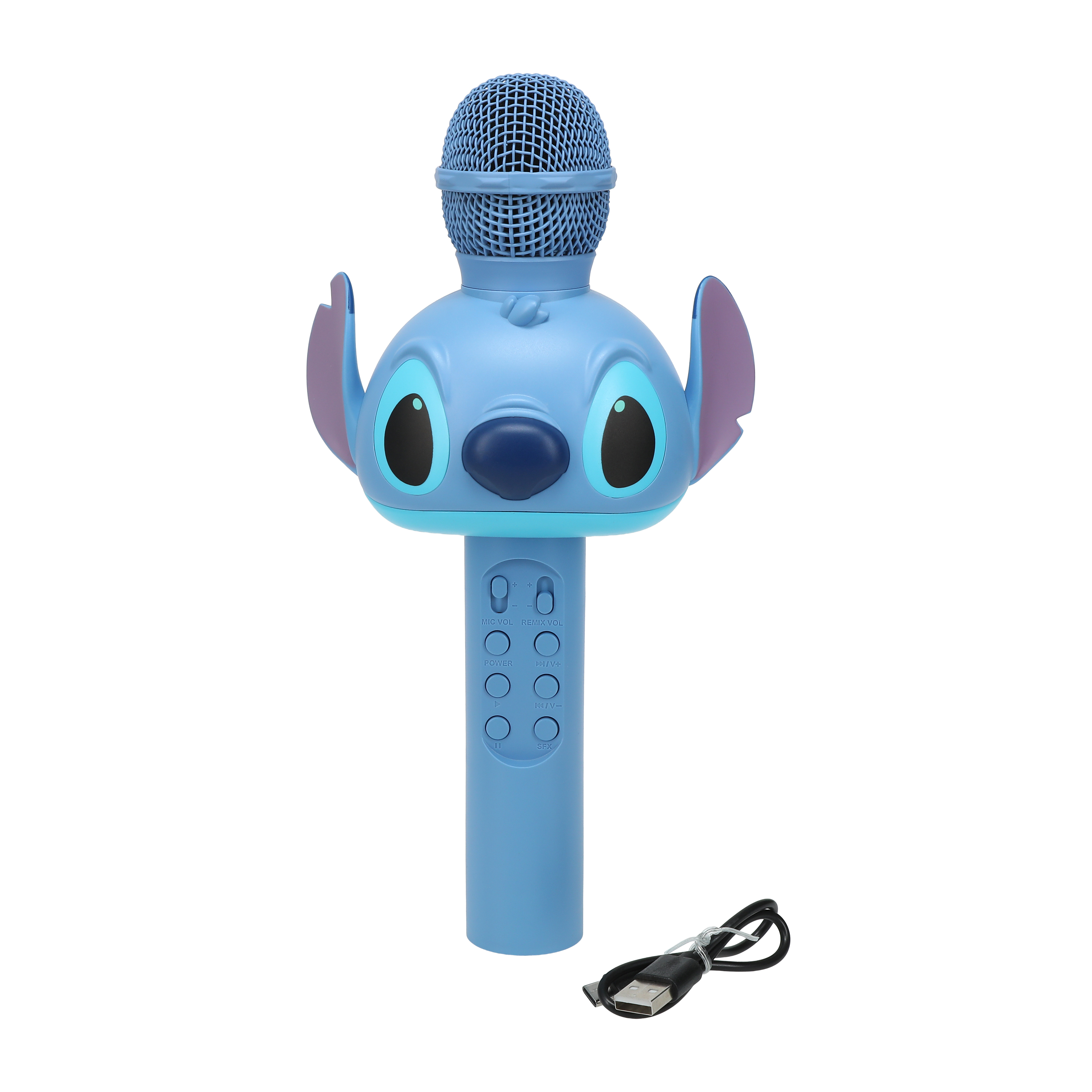 Disney Stitch Bluetooth® LED Karaoke Microphone