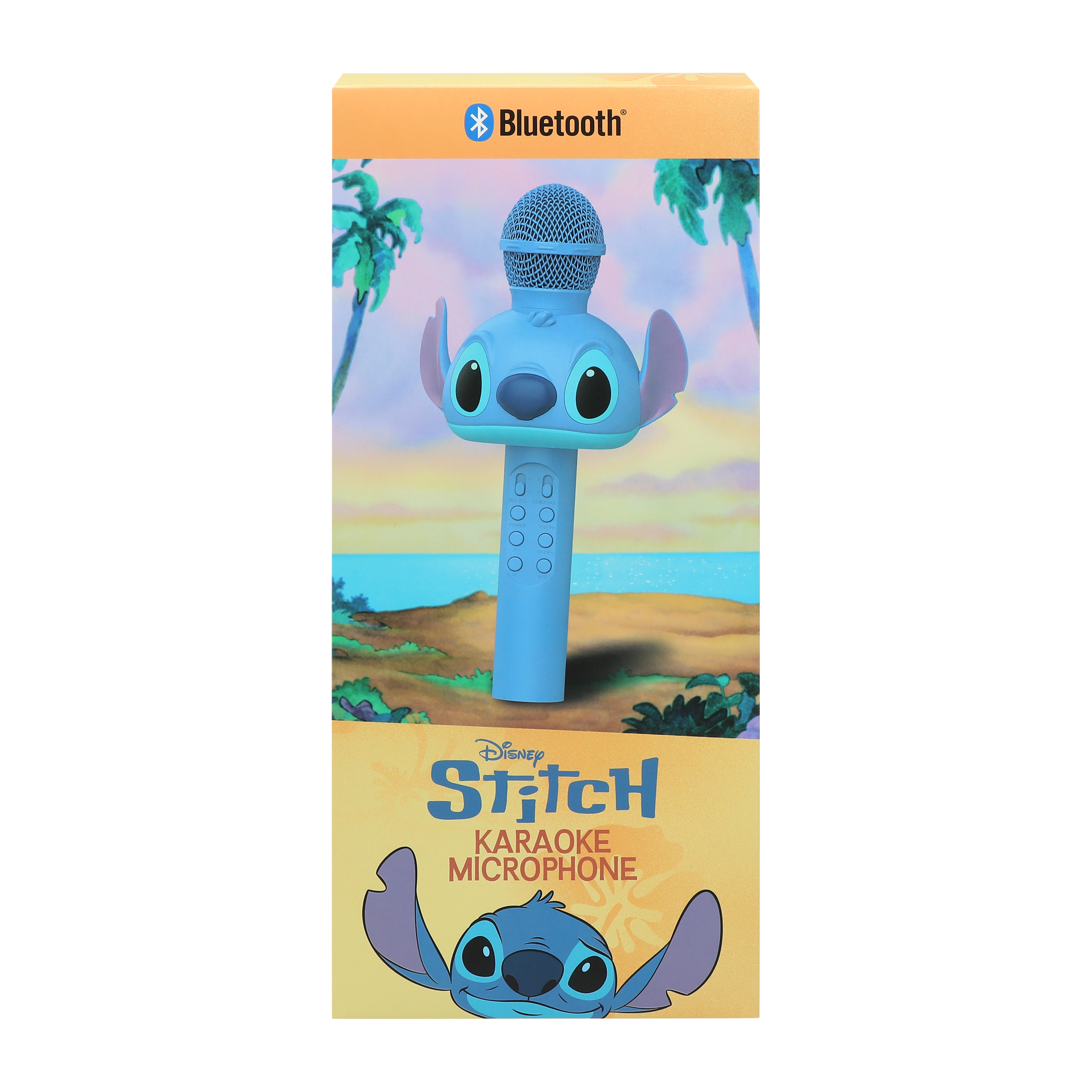 Disney Stitch Bluetooth® LED Karaoke Microphone