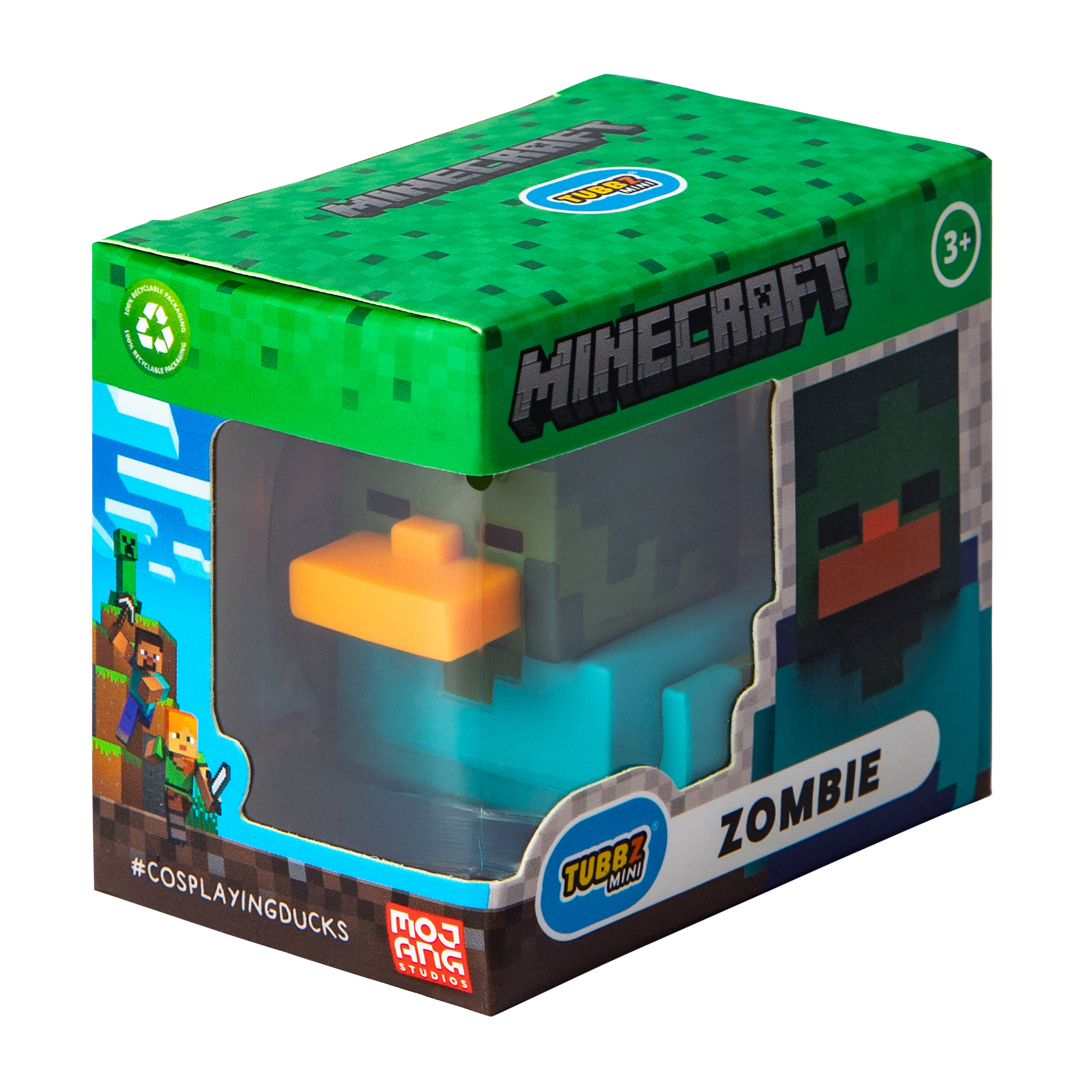 Minecraft™ Mini TUBBZ® Collectible Duck - Creeper