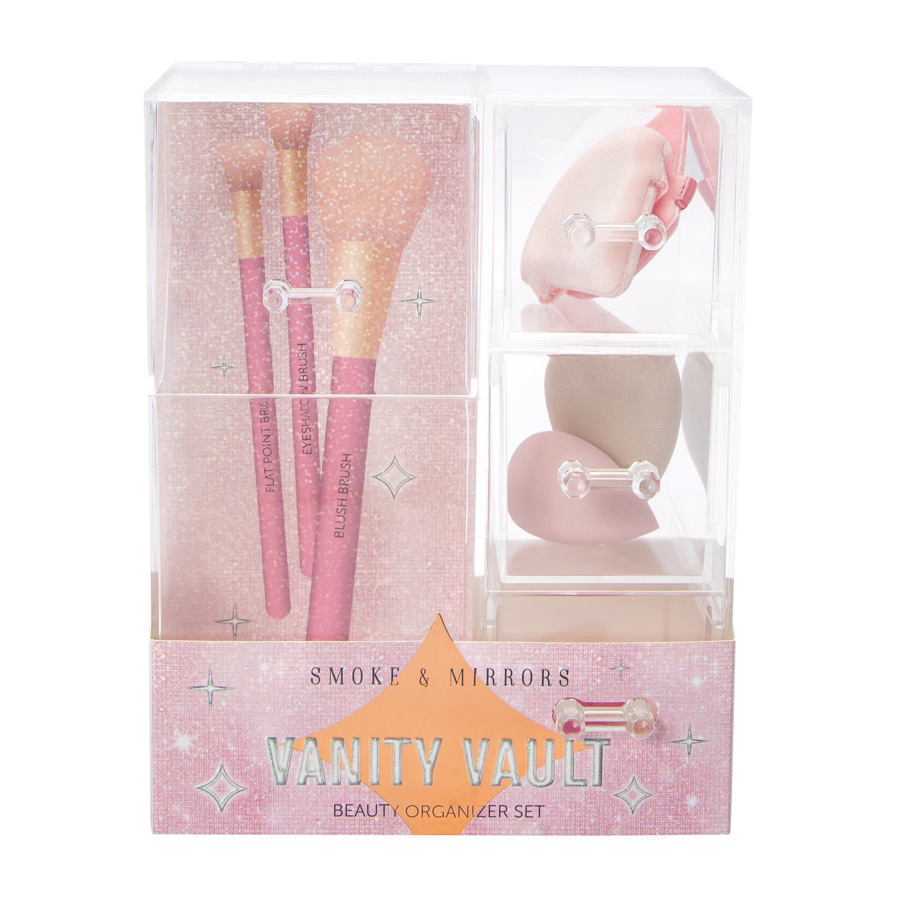 Smoke & Mirrors Vanity Vault Beauty Orgainzer Set