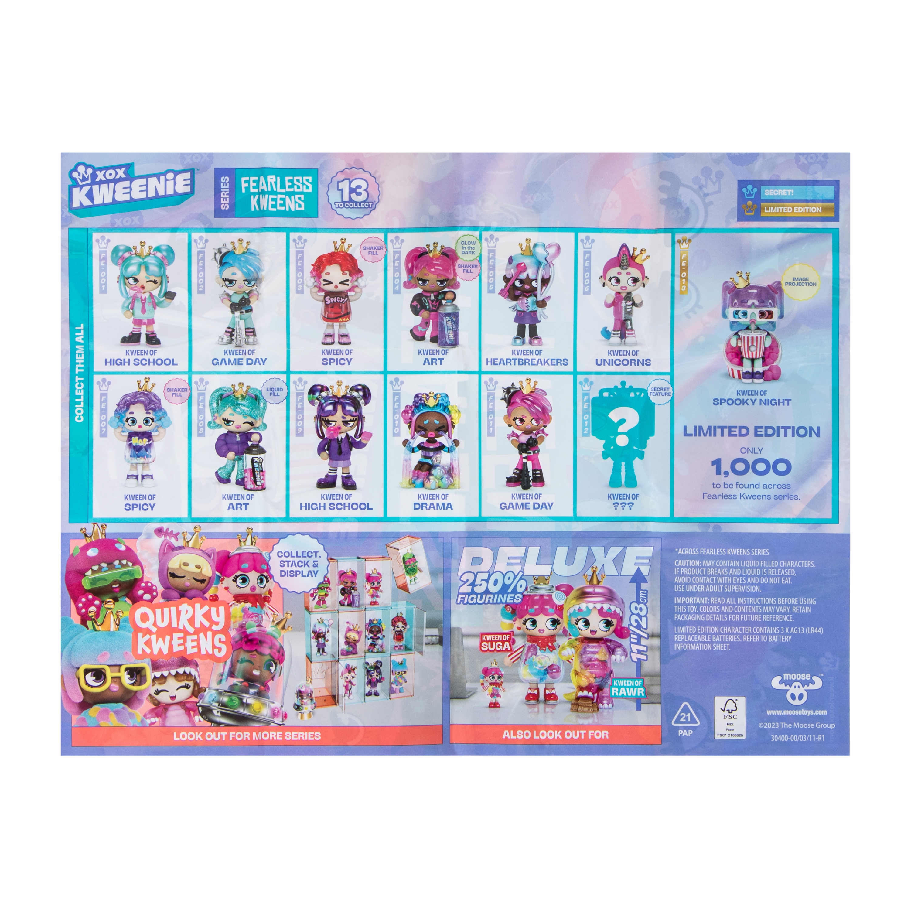 Xox Kweenie™ Mystery Figurine Inside (Styles May Vary)