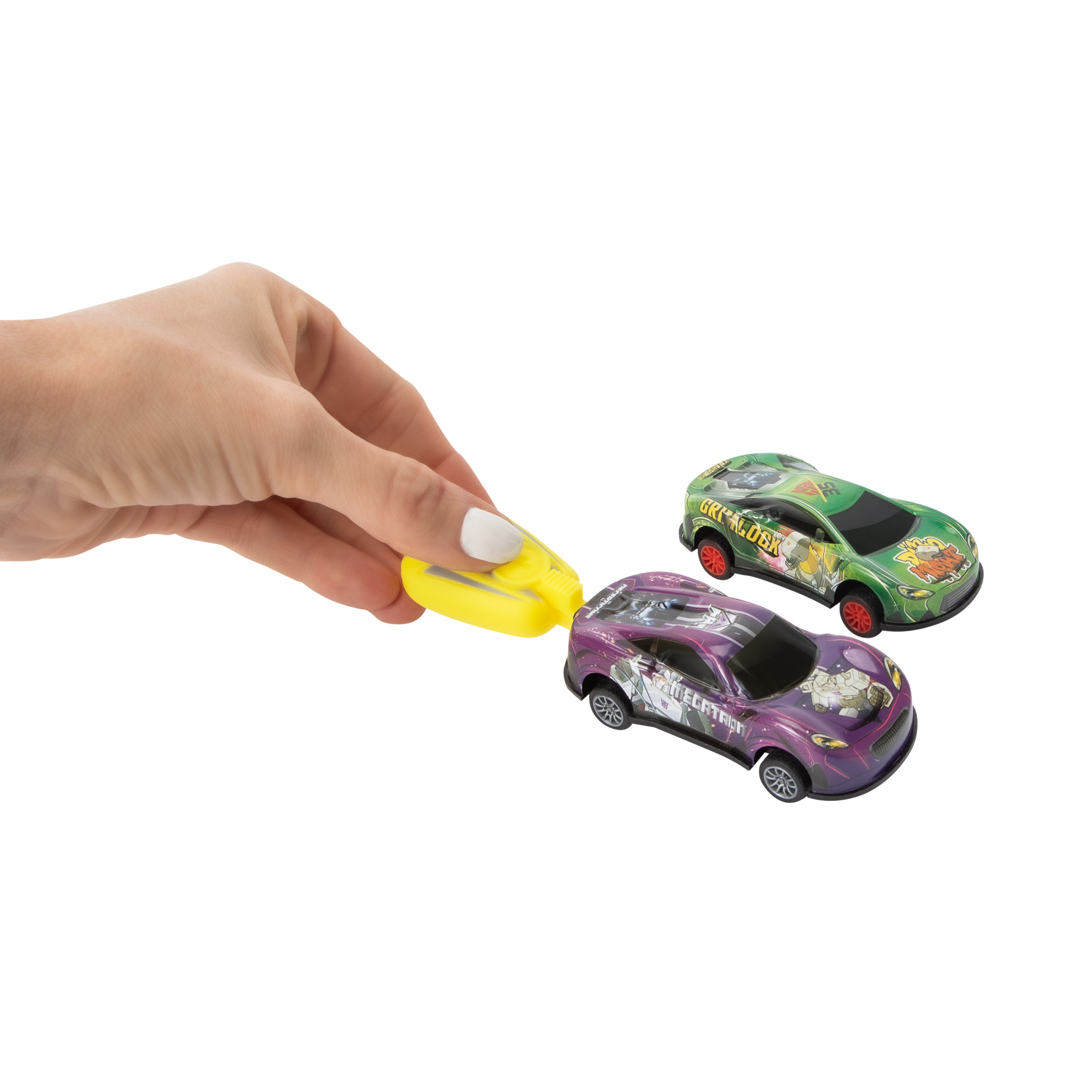 The Transformers Key Blasters Toy Race Car Set 2-Pack