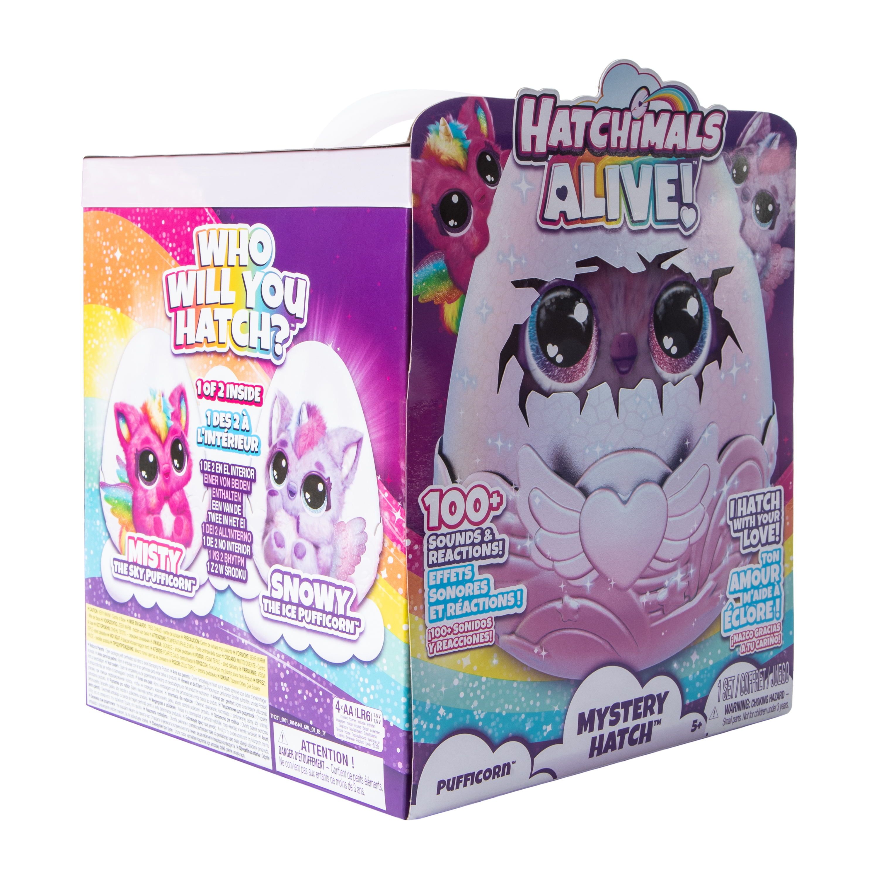 Hatchimals Alive!™ Mystery Hatch™ Pufficorn™ Toy (Styles May Vary)