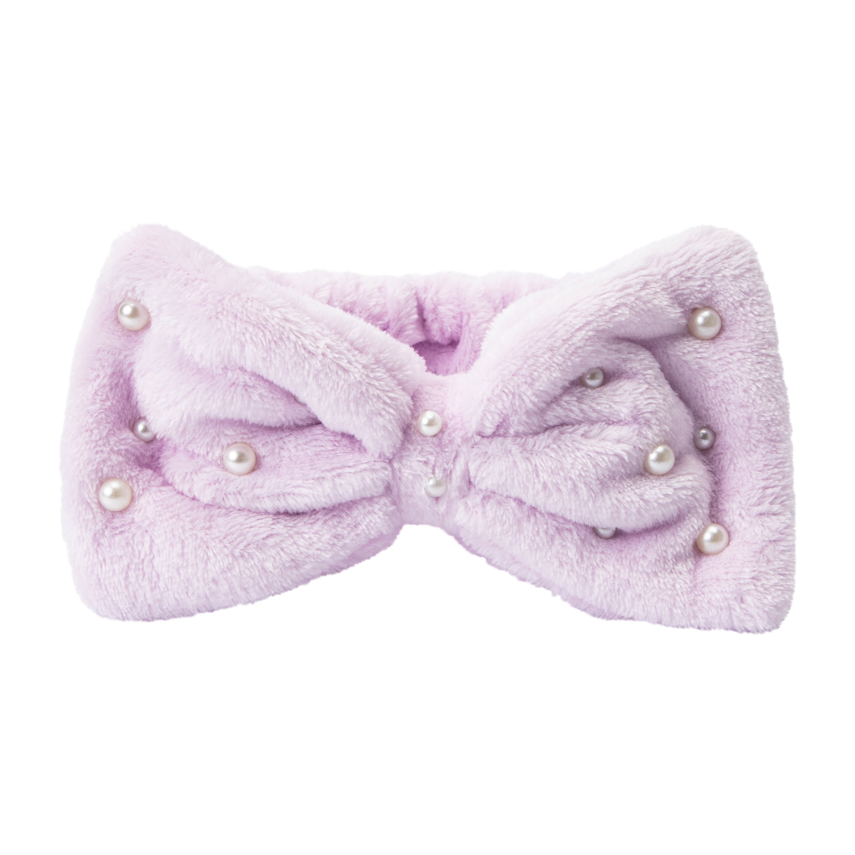 Purple Peal Plush Spa Headband