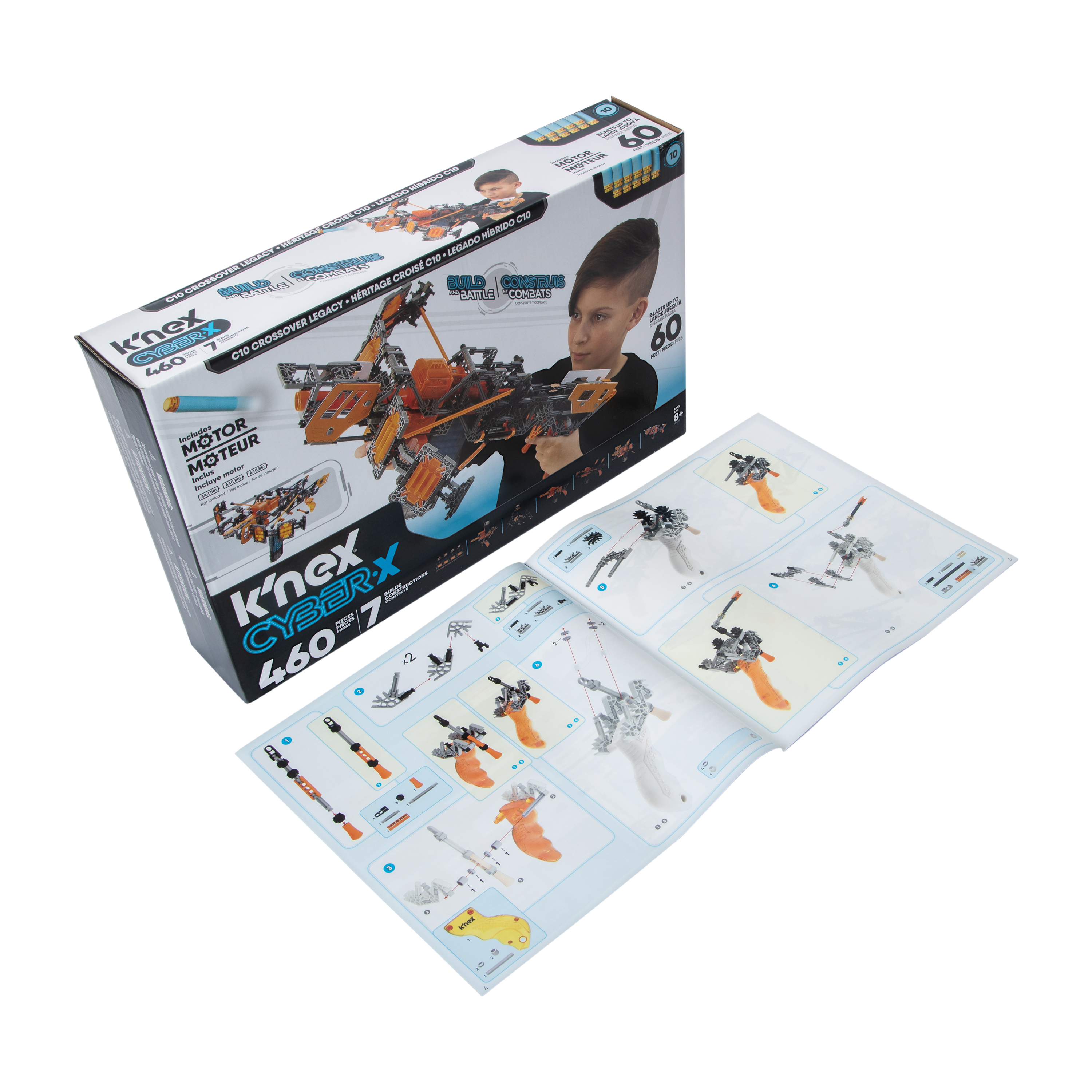 K'nex® Cyber-X C10 Crossover Legacy Crossbow Toy