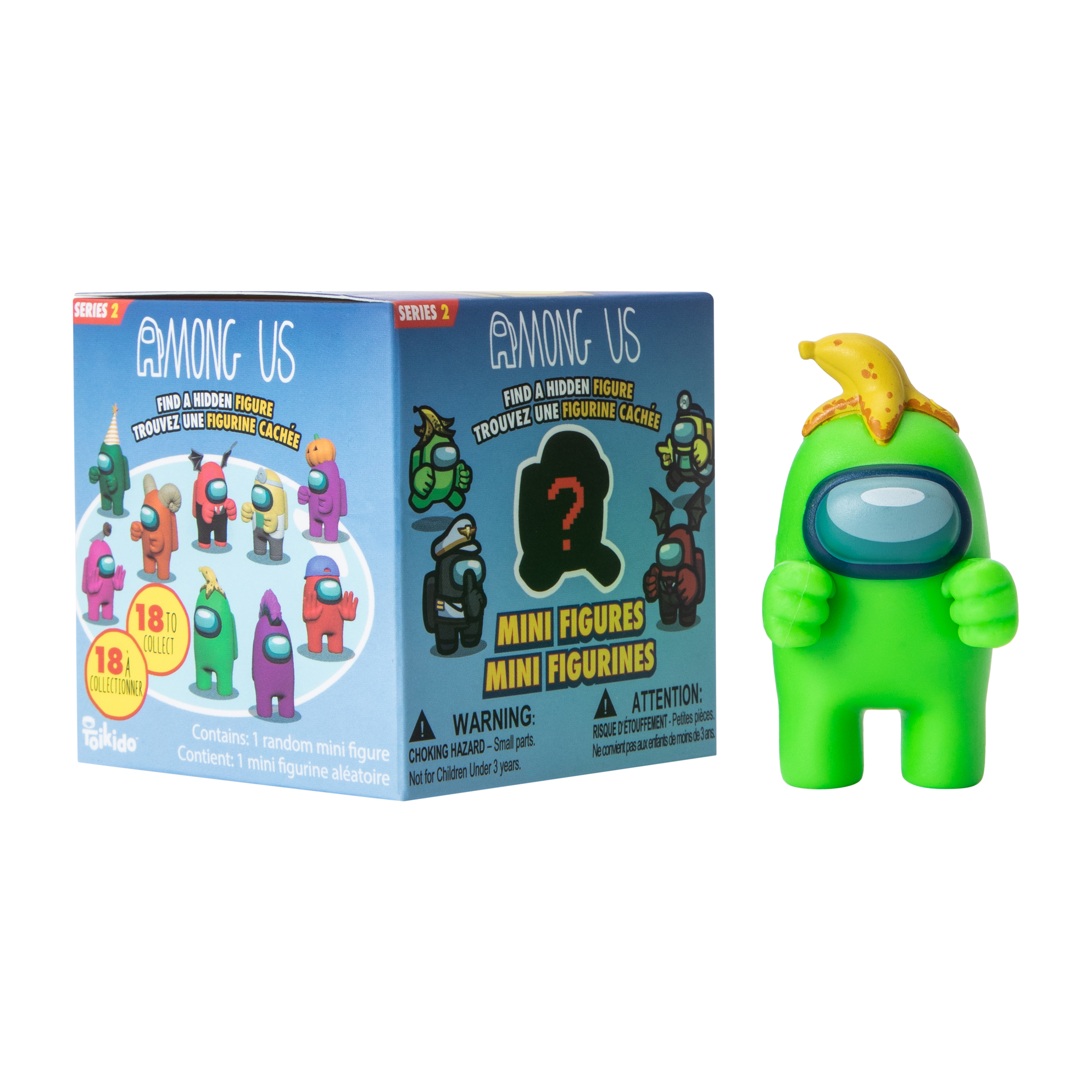 Among Us Mini Series 2 Figures (Styles May Vary)